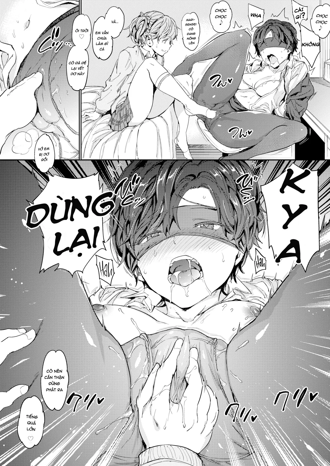 HentaiVN.net - Ảnh 10 - Gia Sư Tại Nhà ~Lesson 4 [home tutor] - Chap 3