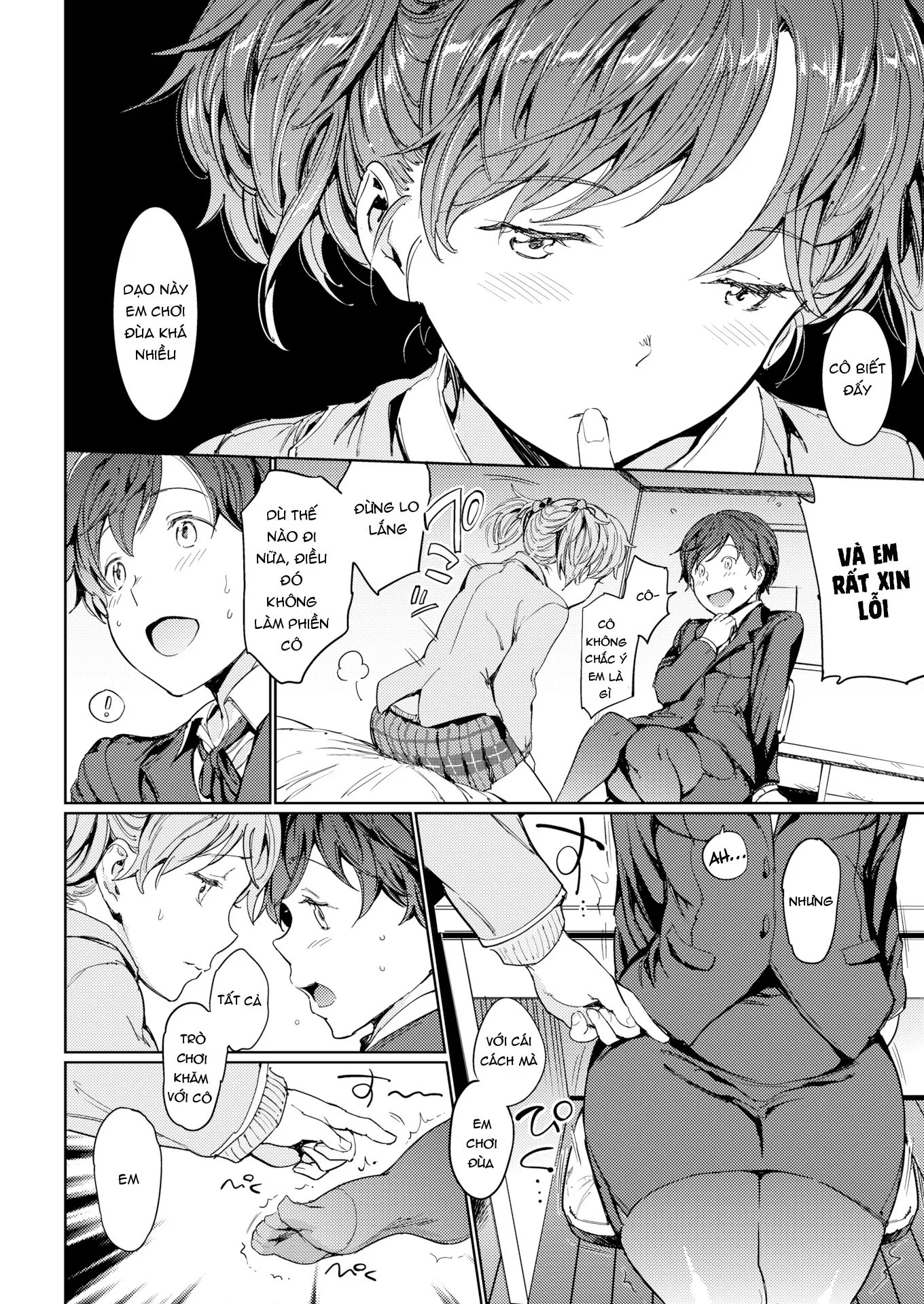 HentaiVN.net - Ảnh 3 - Gia Sư Tại Nhà ~Lesson 4 [home tutor] - Chap 3
