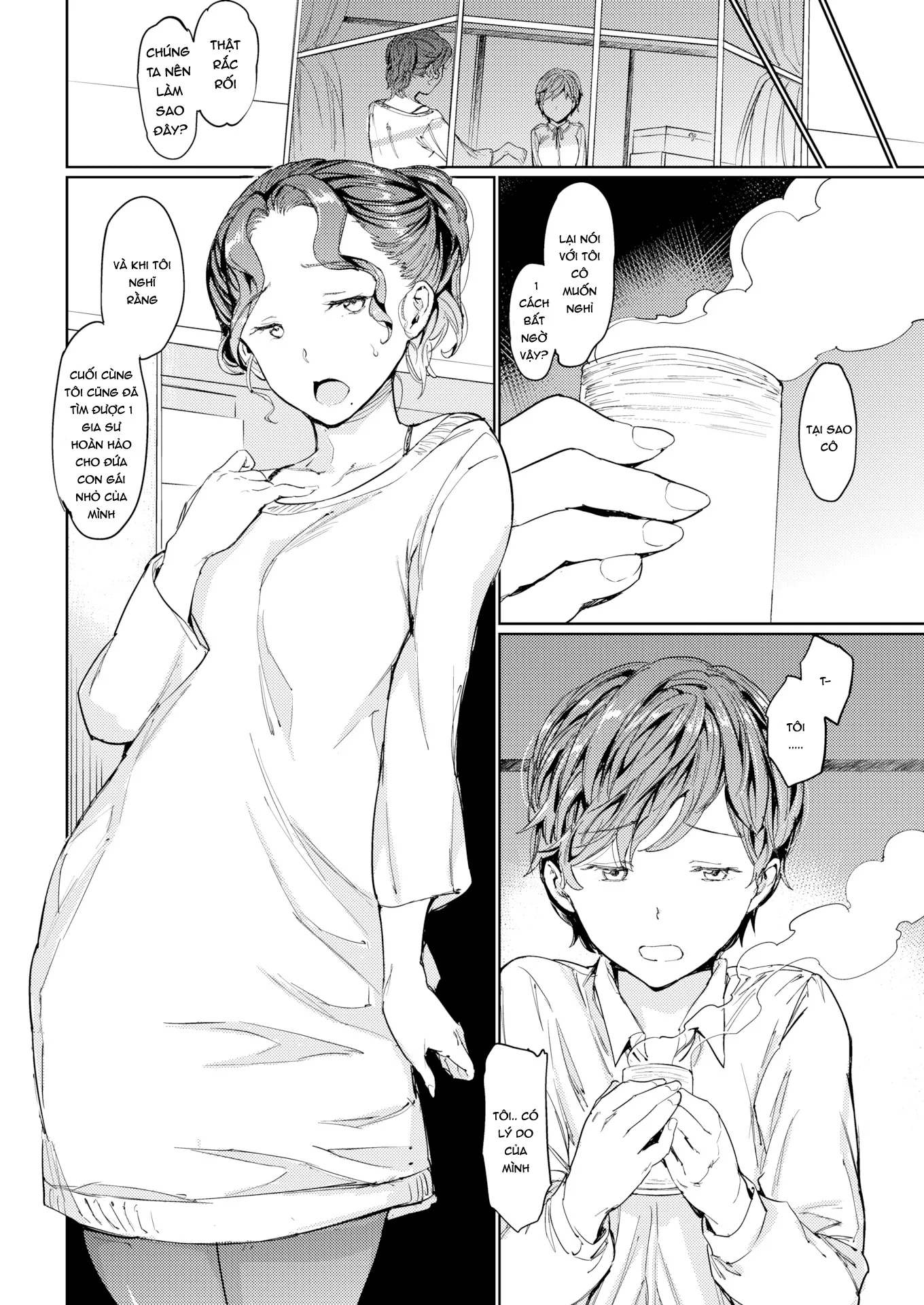 HentaiVN.net - Ảnh 4 - Gia Sư Tại Nhà ~Lesson 4 [home tutor] - Chap 4