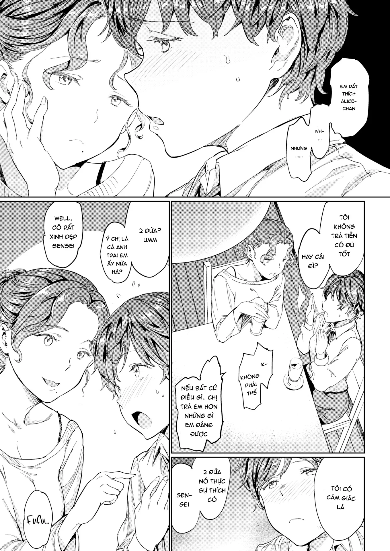 HentaiVN.net - Ảnh 5 - Gia Sư Tại Nhà ~Lesson 4 [home tutor] - Chap 4