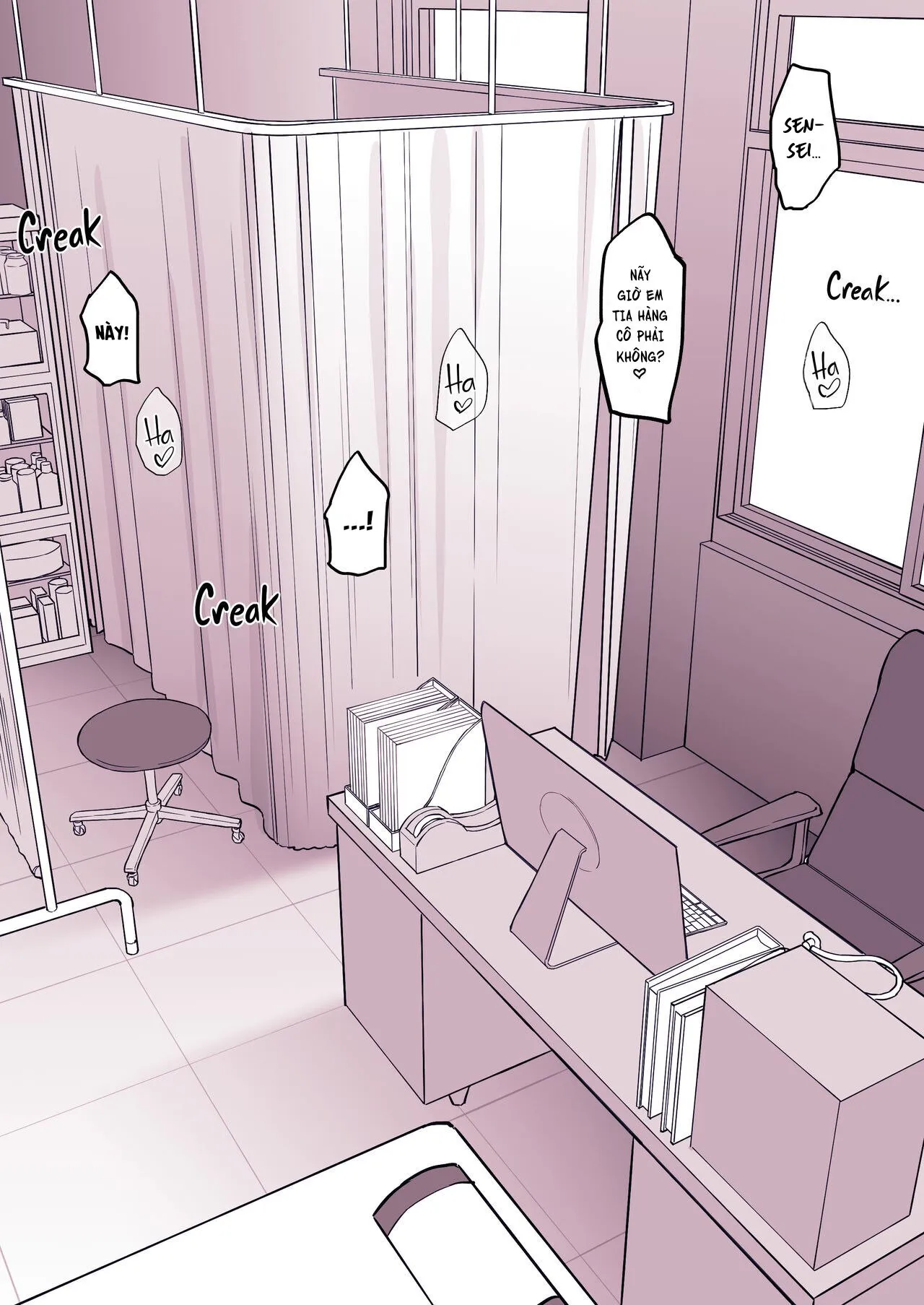 HentaiVN.net - Ảnh 5 - Cô Y Tá Damdang [Hokenshitsu no Sensei] - Oneshot