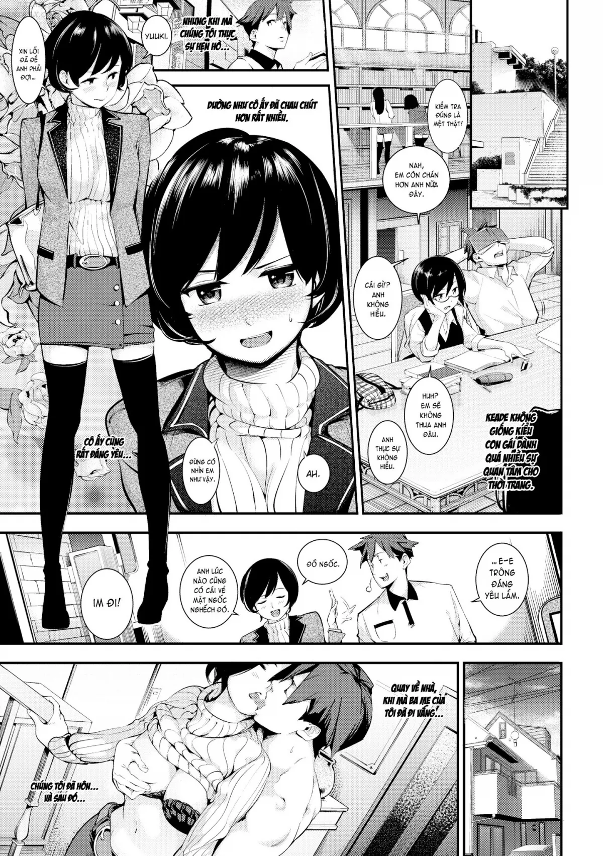 HentaiVN.net - Ảnh 3 - Melty Lover - Chap 2 - Huggy Night