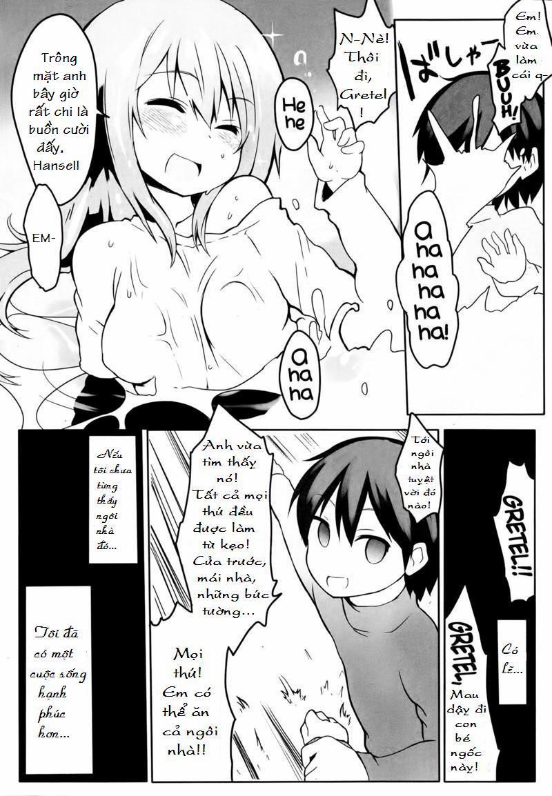 HentaiVN.net - Ảnh 3 - Hansel và Gretel-Chuyện Chưa Kể [Hansel to Gretel; Hansel and Gretel] - Oneshot