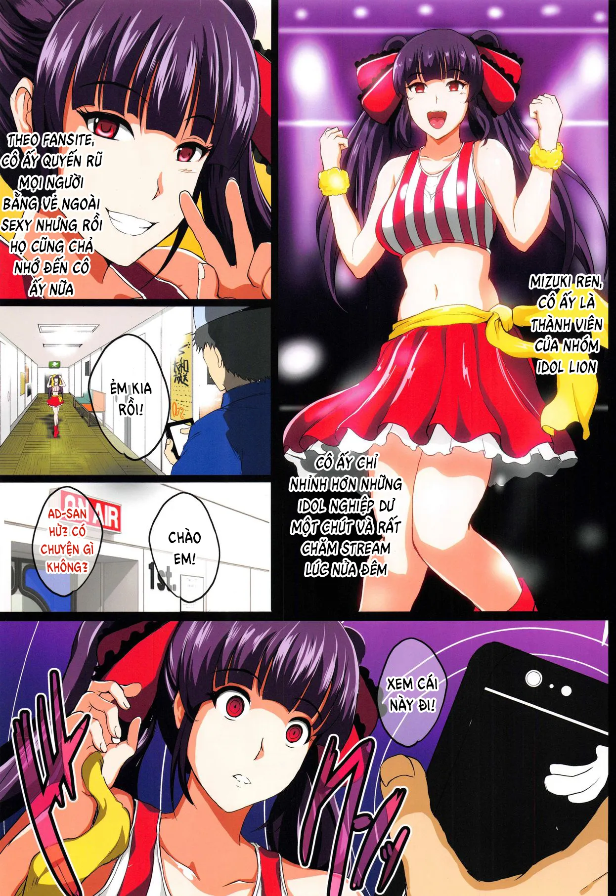 HentaiVN.net - Ảnh 9 - Saimin Appli de Geinou S-kyuu Onna o Haramase Harem [I Got an Impregnated Harem of Top Tier Showbiz Ladies with My Hypnosis App] - Oneshot - Có che