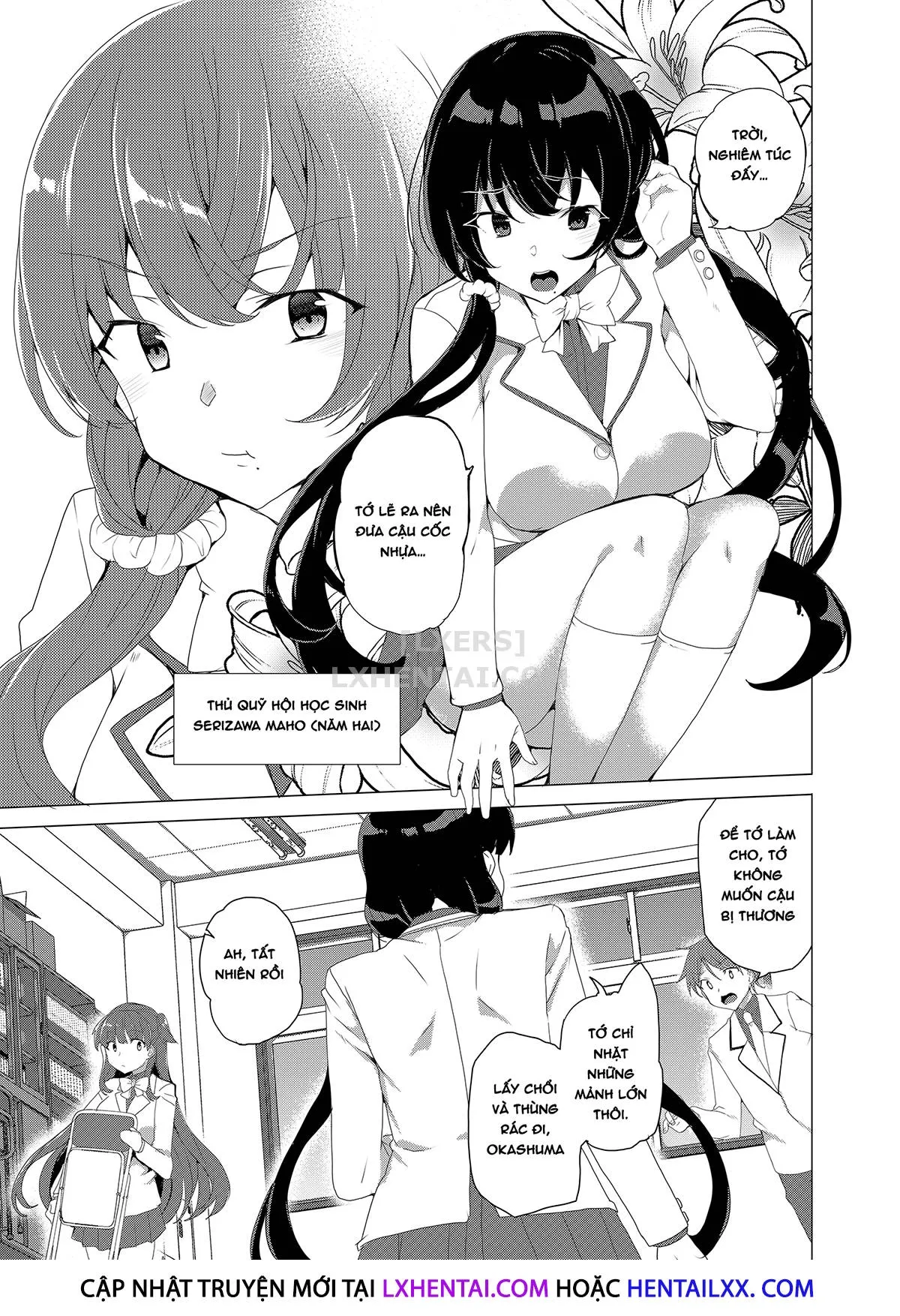 HentaiVN.net - Ảnh 8 - Saimin Youmuin [Hypno Janitor] - Chap 3