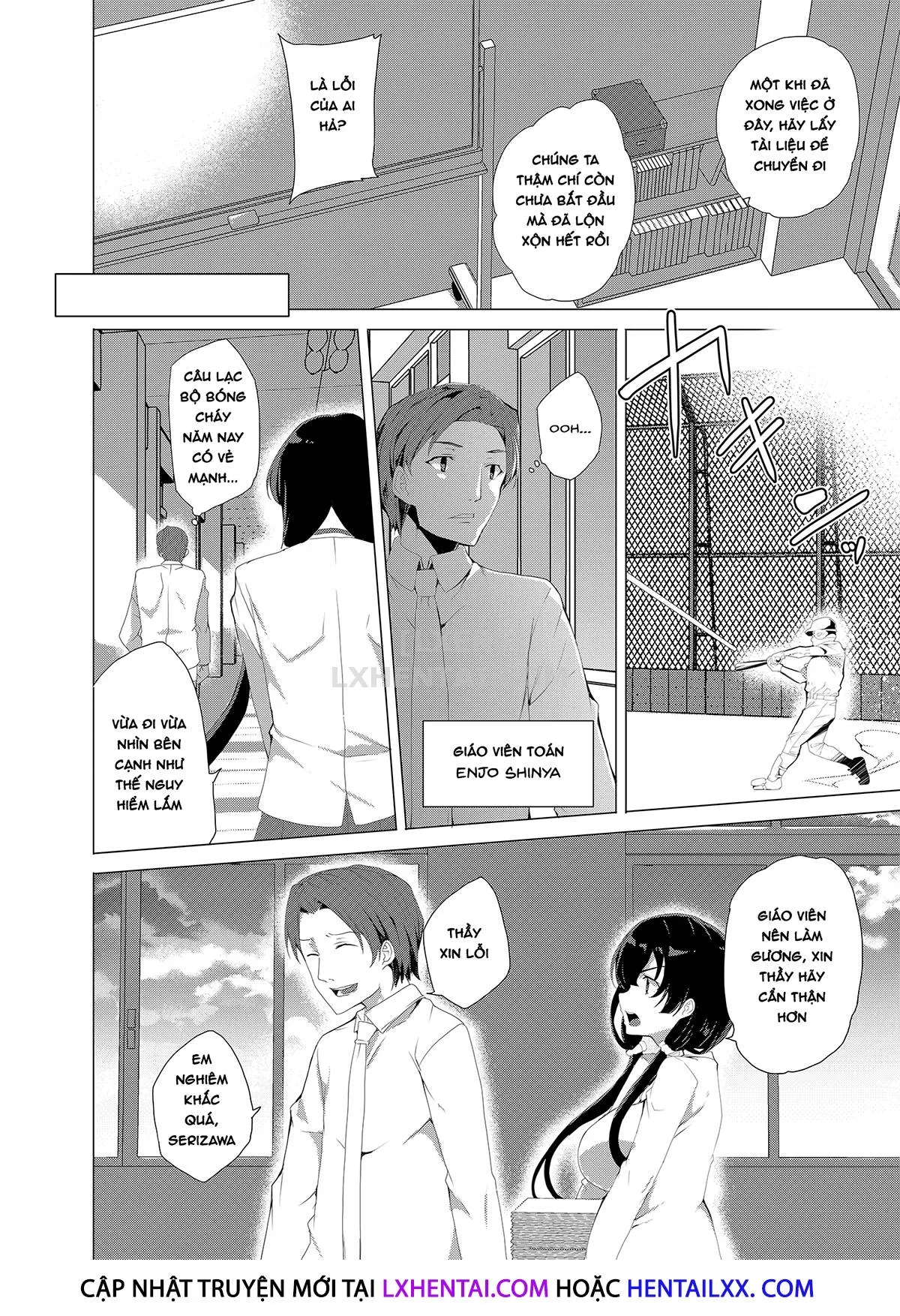 HentaiVN.net - Ảnh 9 - Saimin Youmuin [Hypno Janitor] - Chap 3