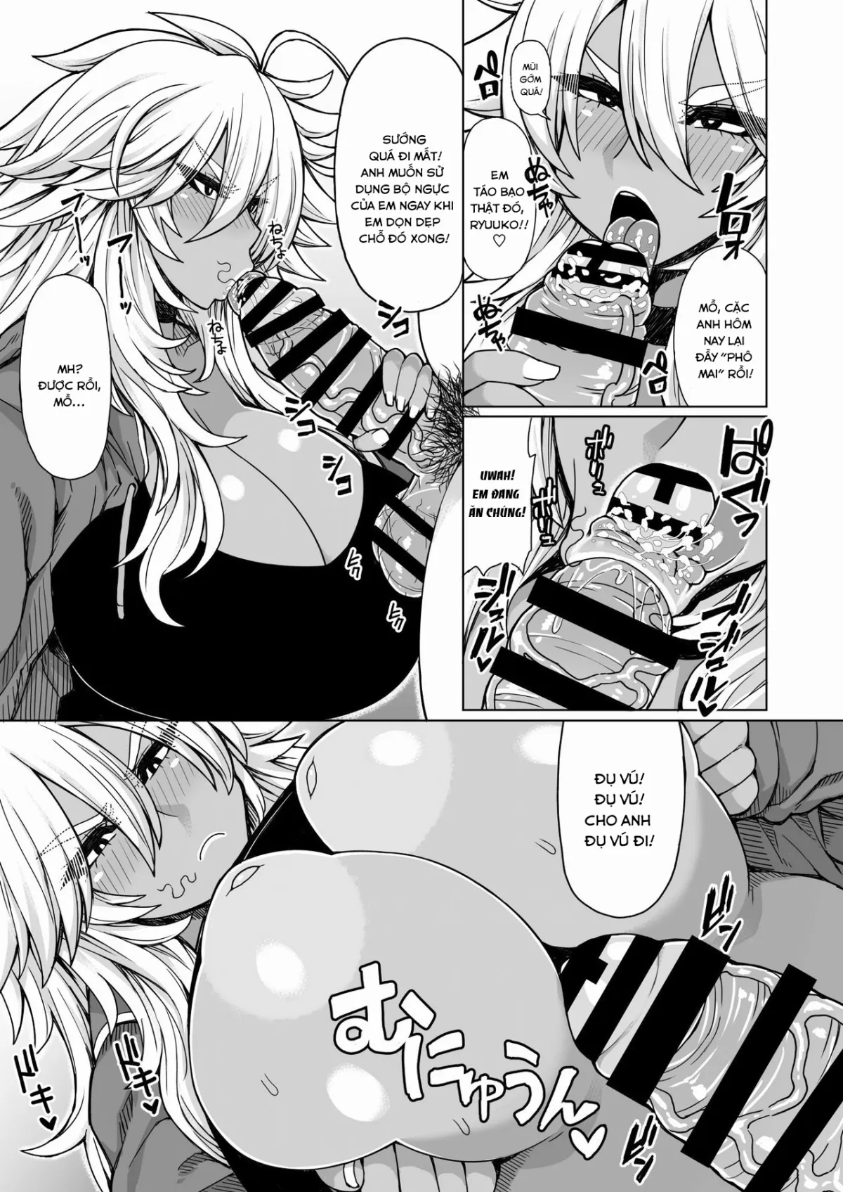 HentaiVN.net - Ảnh 14 - Futari no Kuro Gal Yankee - Oneshot