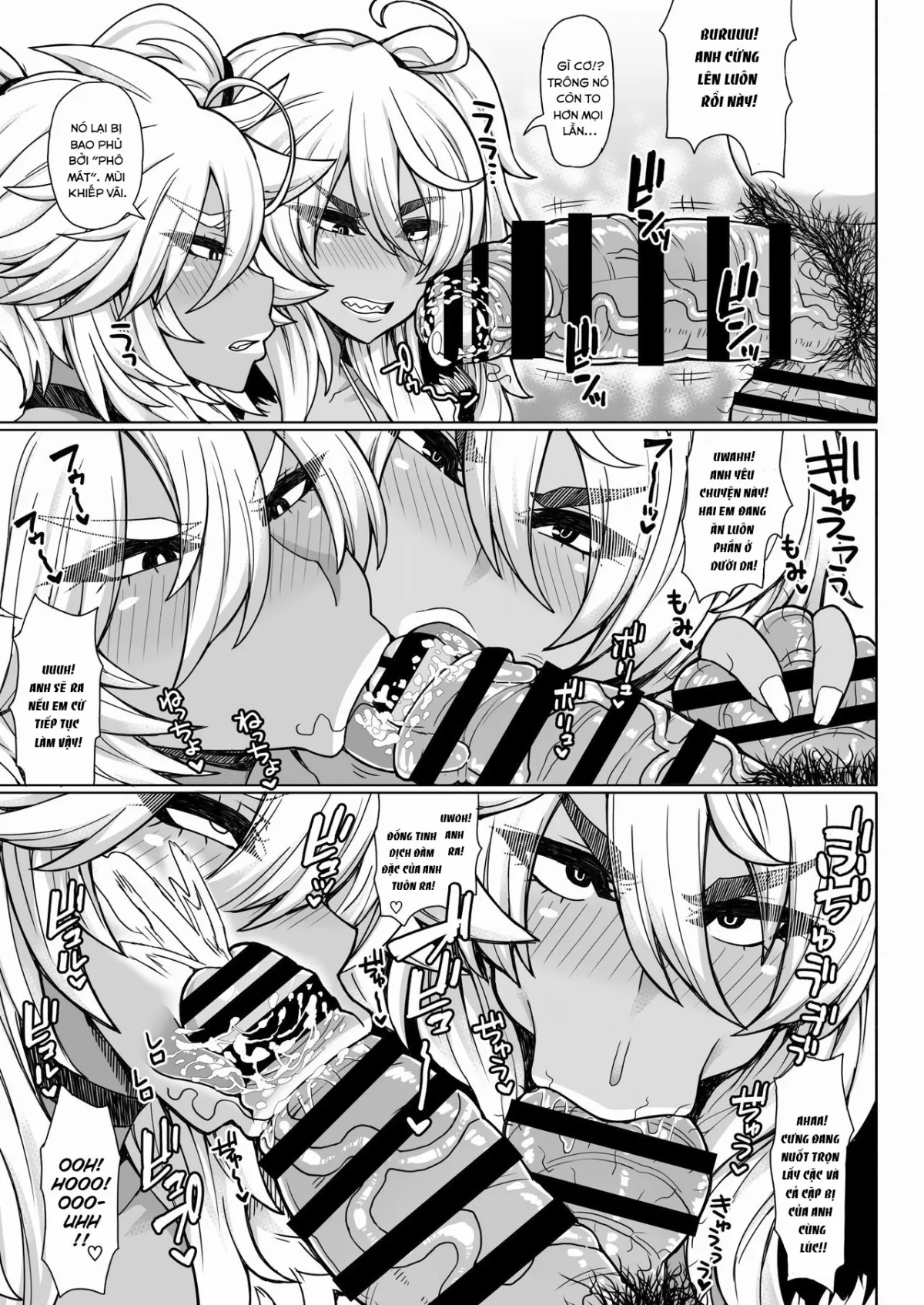 HentaiVN.net - Ảnh 20 - Futari no Kuro Gal Yankee - Oneshot
