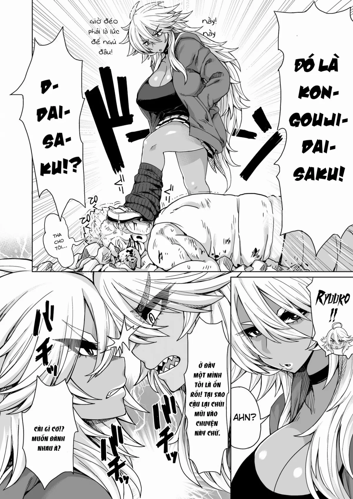 HentaiVN.net - Ảnh 3 - Futari no Kuro Gal Yankee - Oneshot