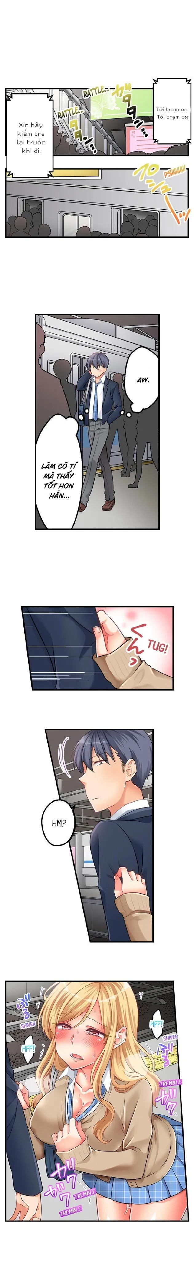 HentaiVN.net - Ảnh 3 - Làm tình với cô nàng nhà quê xinh đẹp [RAW SEX WITH A COUNTRY GAL ~I'LL SHOW YOU THE ROPES~] - Chap 5: Lén Lút