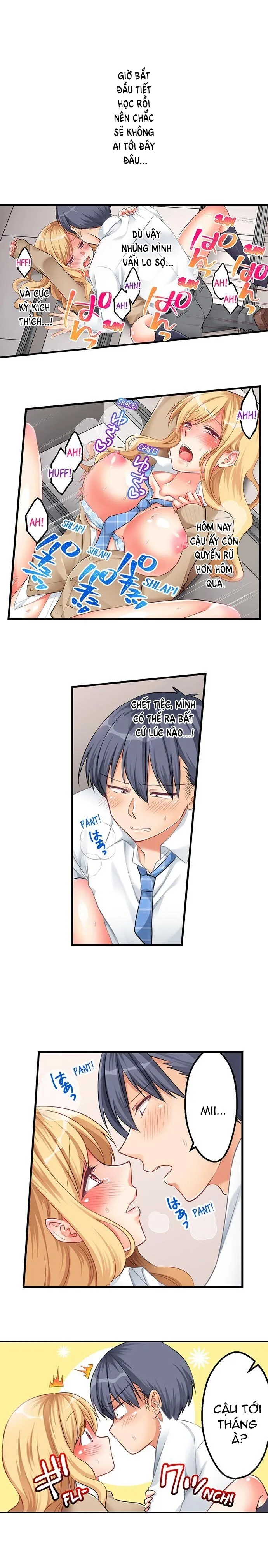 HentaiVN.net - Ảnh 8 - Làm tình với cô nàng nhà quê xinh đẹp [RAW SEX WITH A COUNTRY GAL ~I'LL SHOW YOU THE ROPES~] - Chap 5: Lén Lút