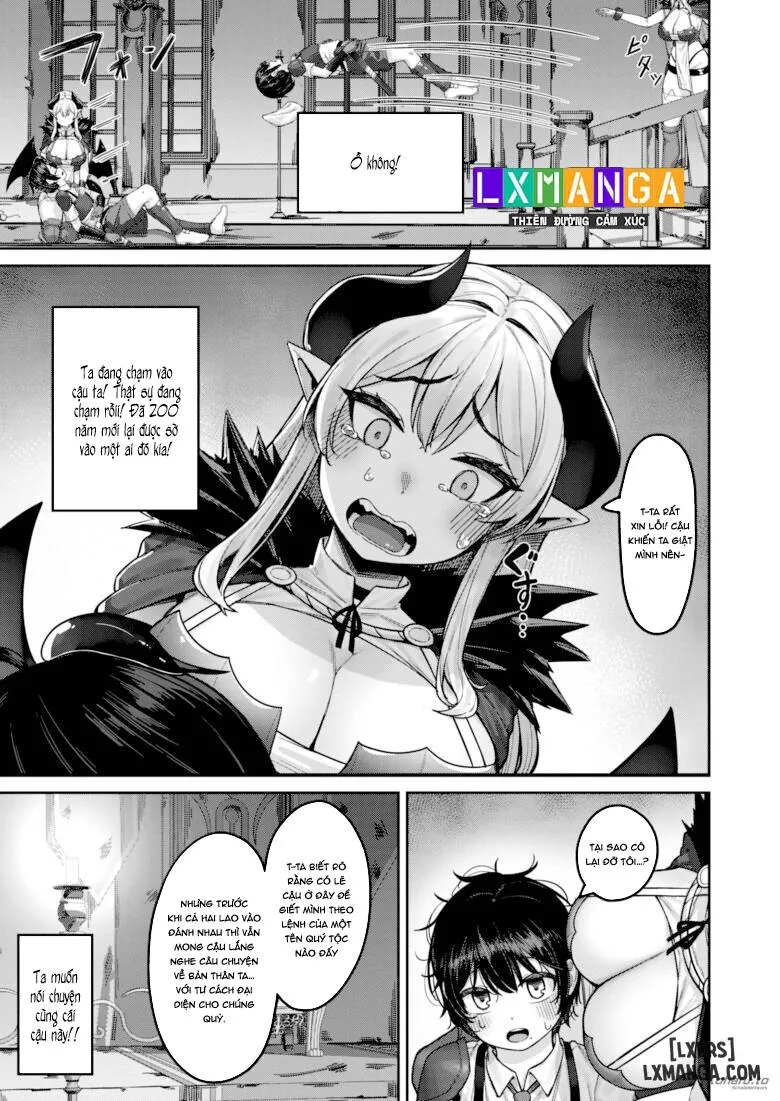 HentaiVN.net - Ảnh 3 - The Demon Lord's Weakness - Oneshot