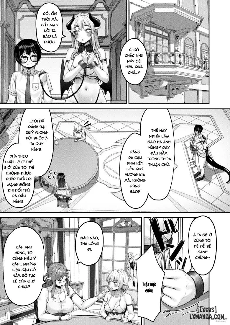 HentaiVN.net - Ảnh 5 - The Demon Lord's Weakness - Oneshot