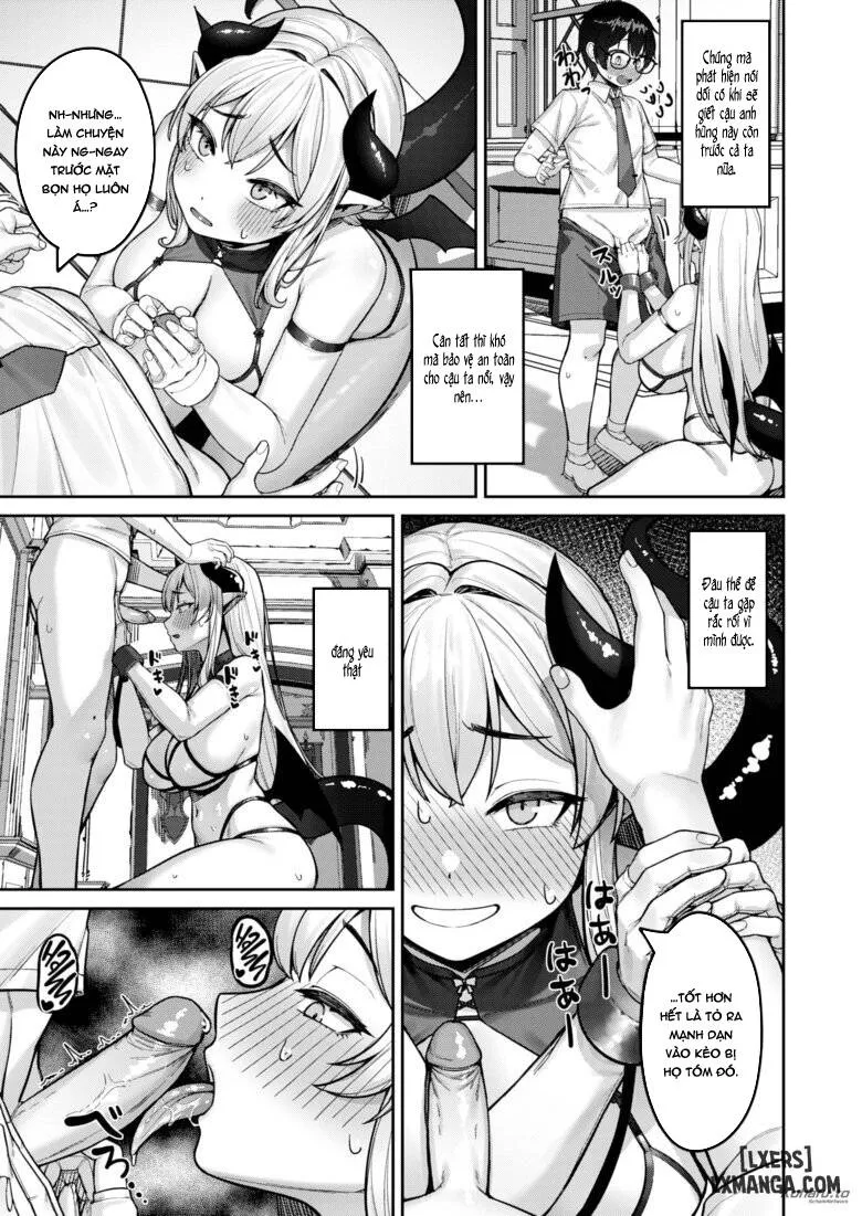HentaiVN.net - Ảnh 7 - The Demon Lord's Weakness - Oneshot