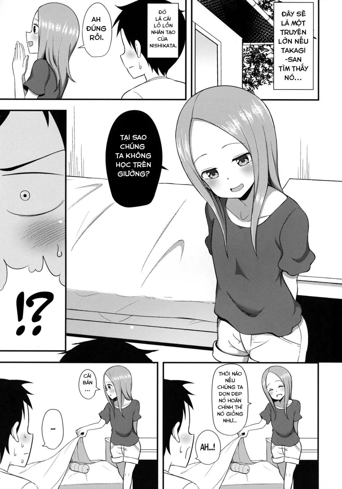 HentaiVN.net - Ảnh 3 - Takagi-san and an Onahole (Karakai Jouzu no Takagi-san) [Takagi-san to Onahole] - Oneshot