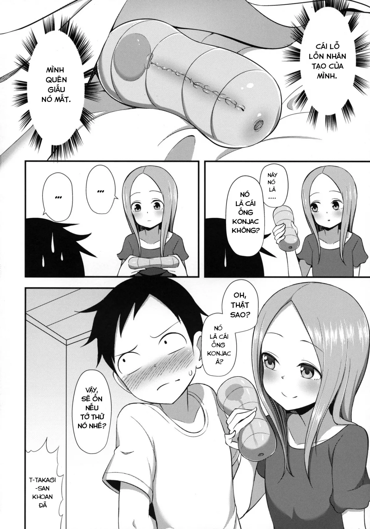 HentaiVN.net - Ảnh 4 - Takagi-san and an Onahole (Karakai Jouzu no Takagi-san) [Takagi-san to Onahole] - Oneshot