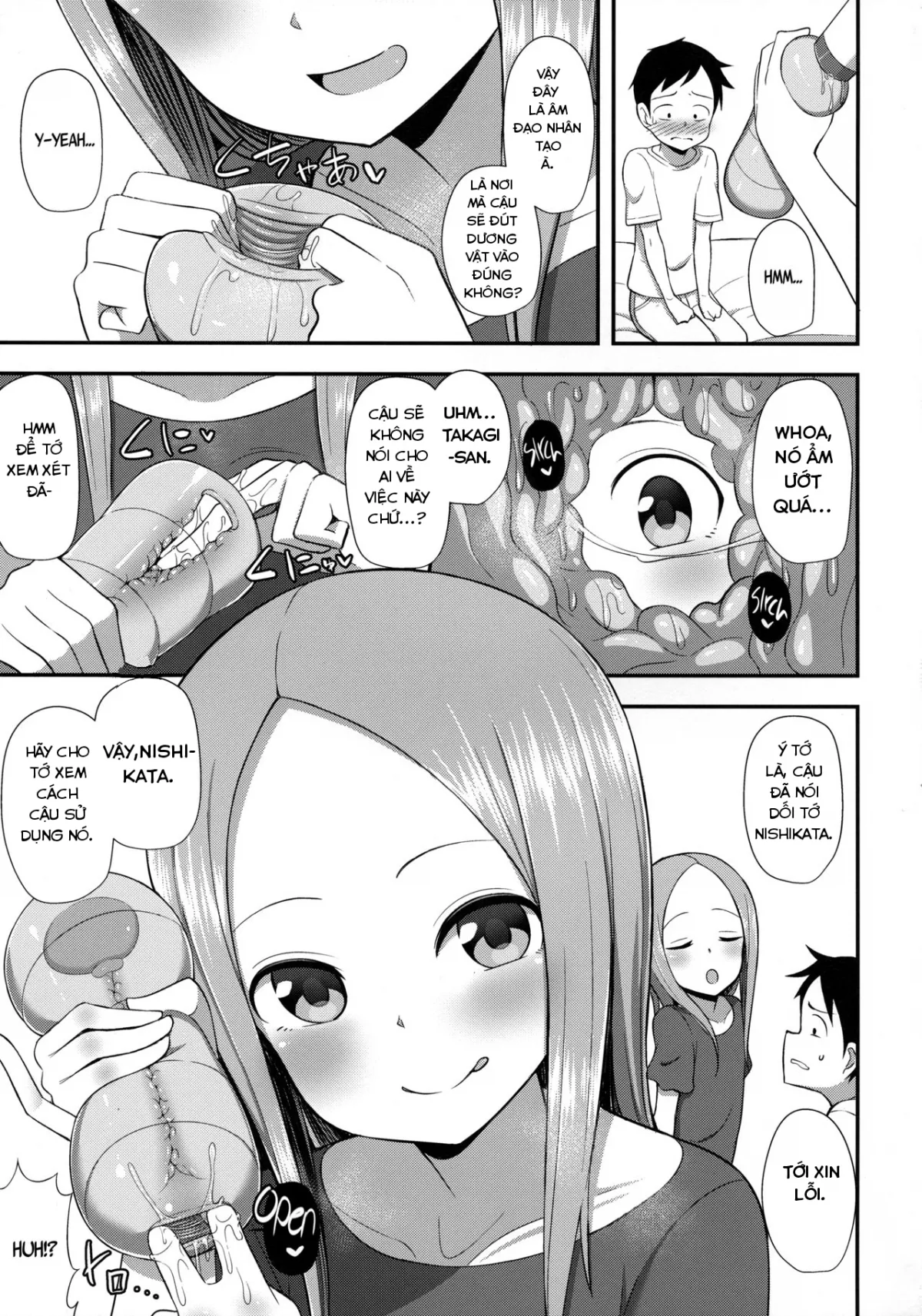 HentaiVN.net - Ảnh 5 - Takagi-san and an Onahole (Karakai Jouzu no Takagi-san) [Takagi-san to Onahole] - Oneshot