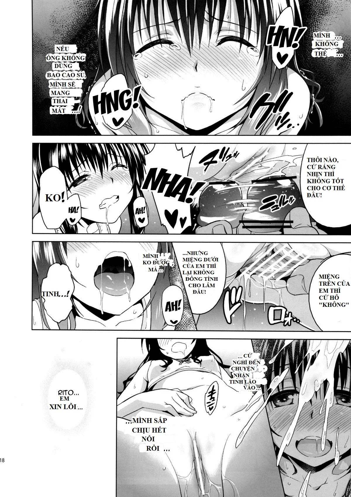 HentaiVN.net - Ảnh 15 - MILKY ORANGE (To Love-Ru) - Oneshot