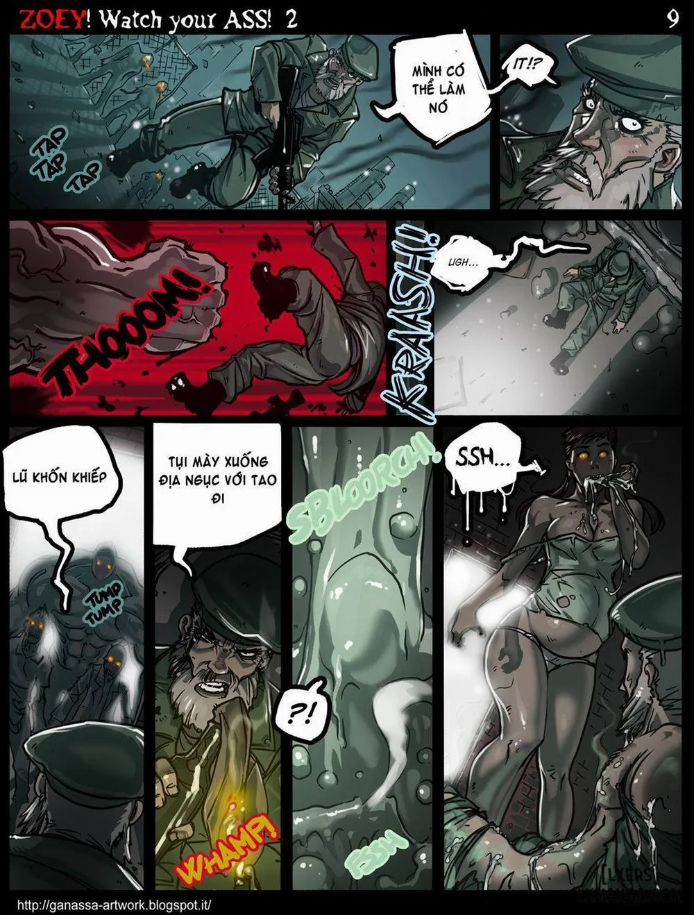 HentaiVN.net - Ảnh 14 - Zoey! Watch Your Ass! - Oneshot