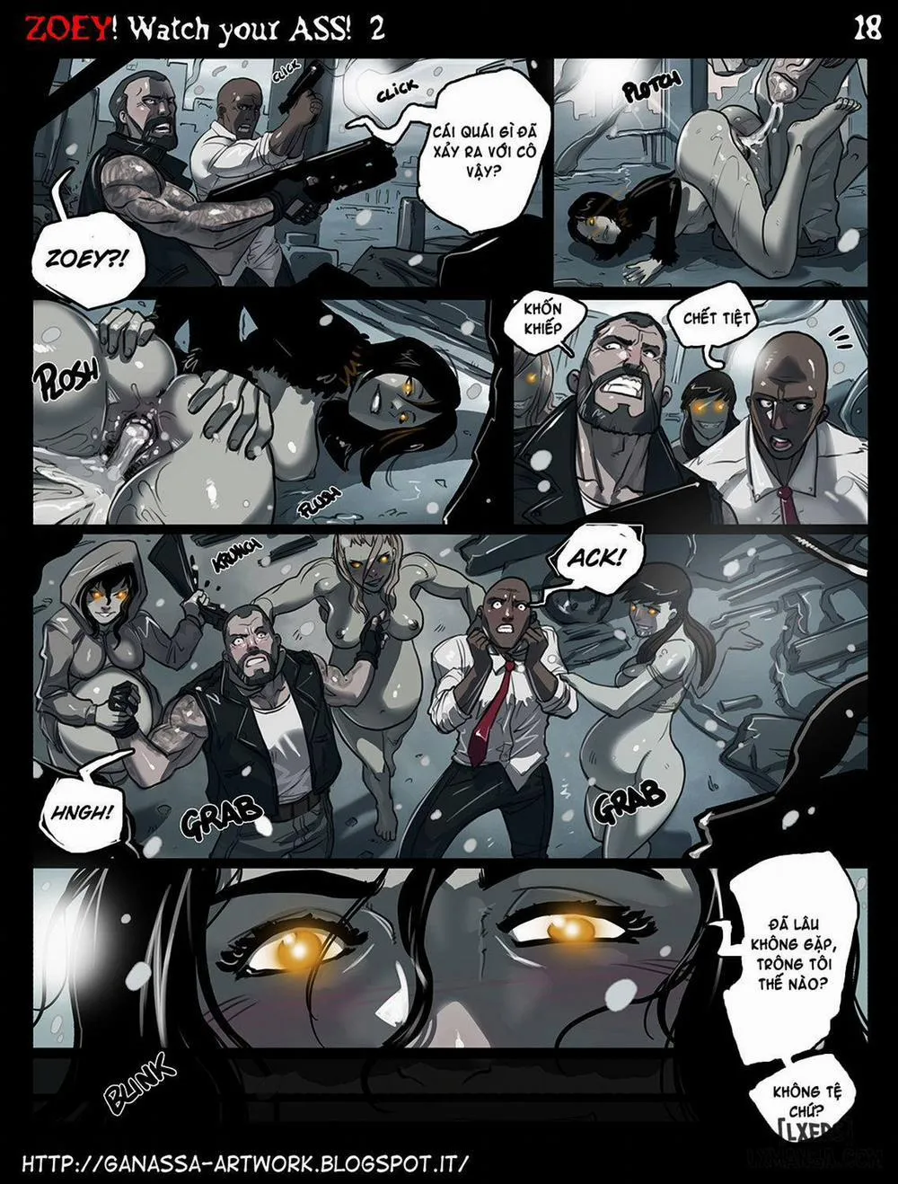 HentaiVN.net - Ảnh 23 - Zoey! Watch Your Ass! - Oneshot