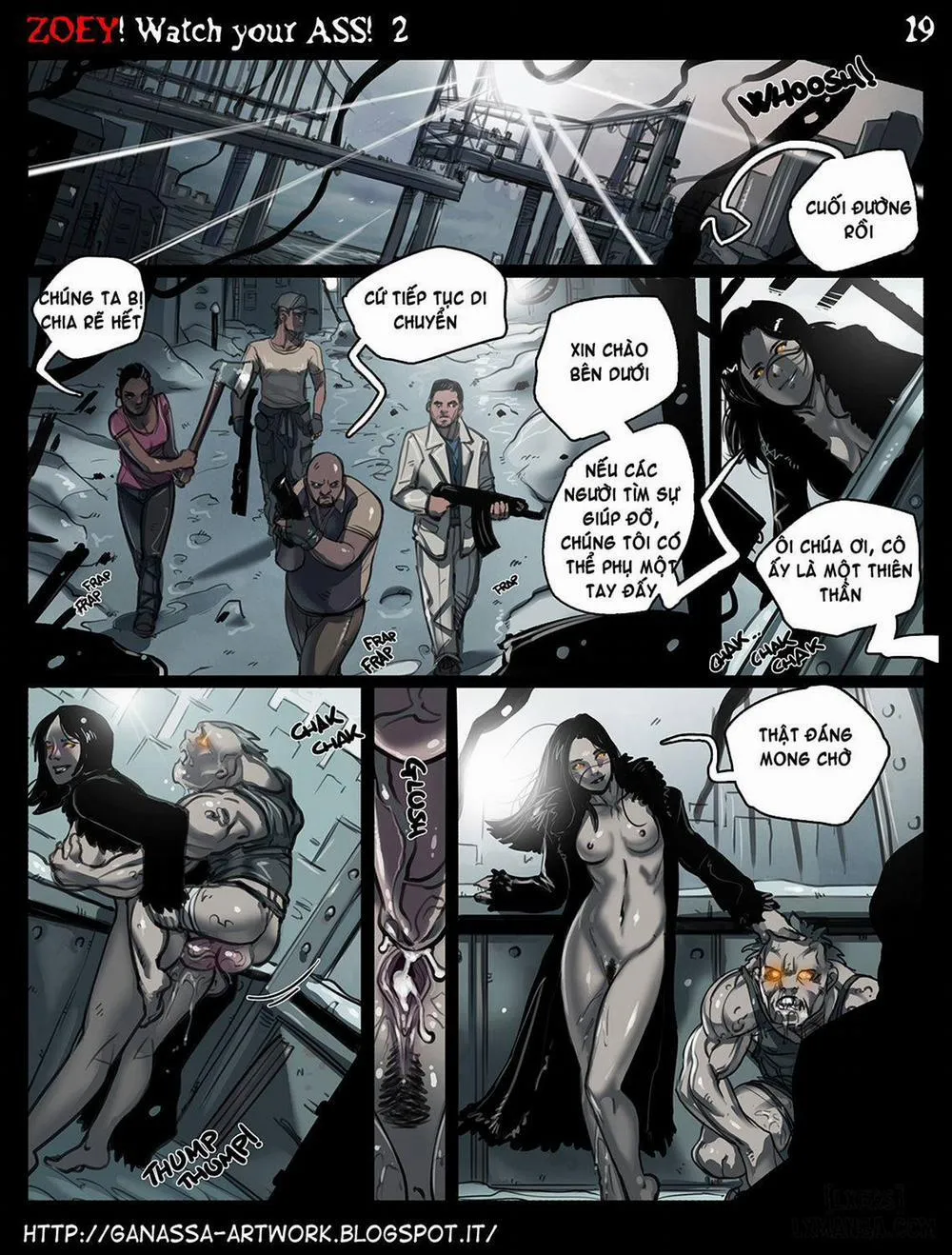 HentaiVN.net - Ảnh 24 - Zoey! Watch Your Ass! - Oneshot