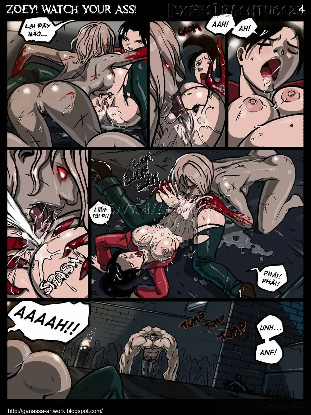 HentaiVN.net - Ảnh 5 - Zoey! Watch Your Ass! - Oneshot