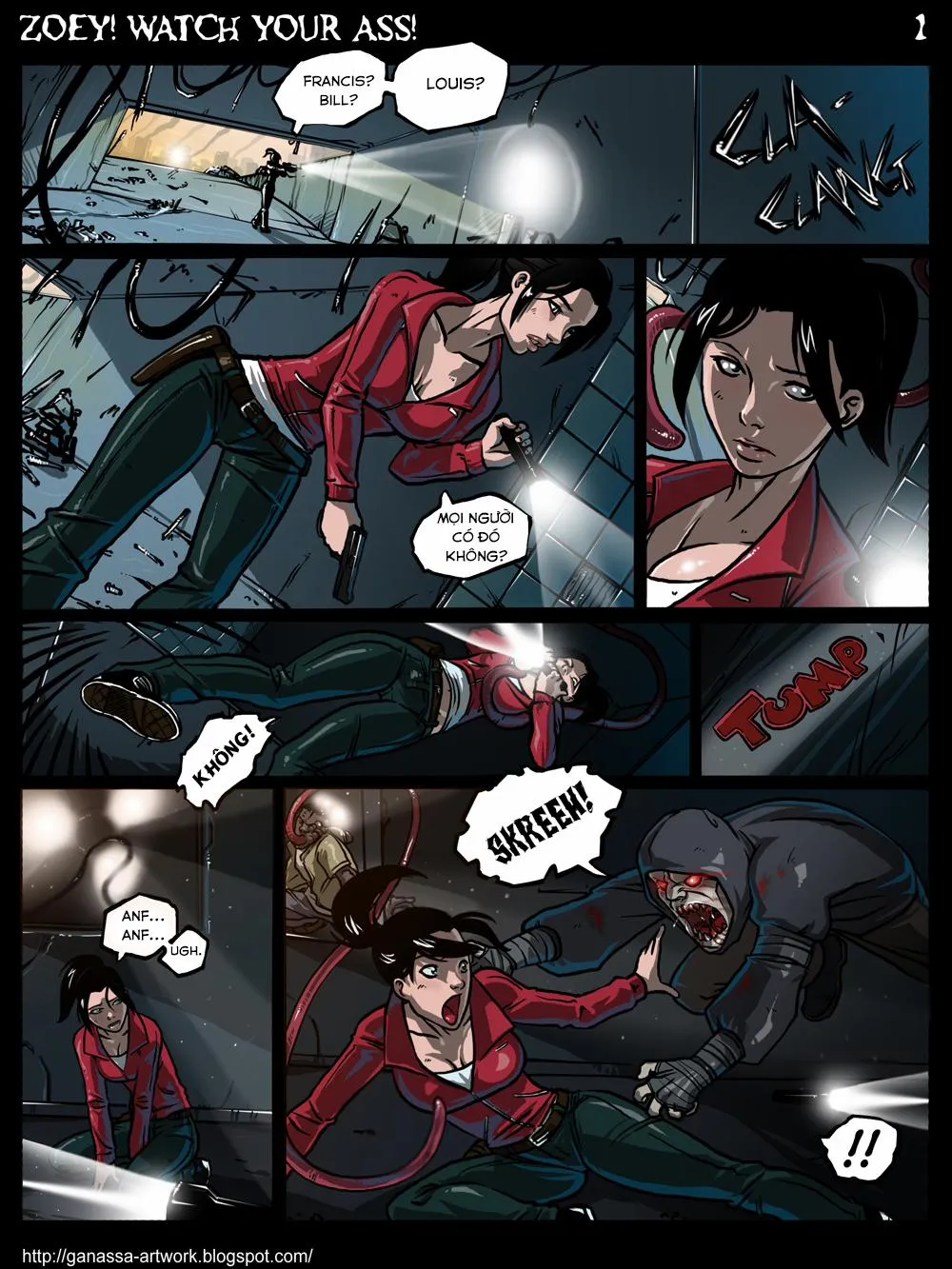 HentaiVN.net - Ảnh 4 - Zoey! Watch Your Ass! - Chương 1