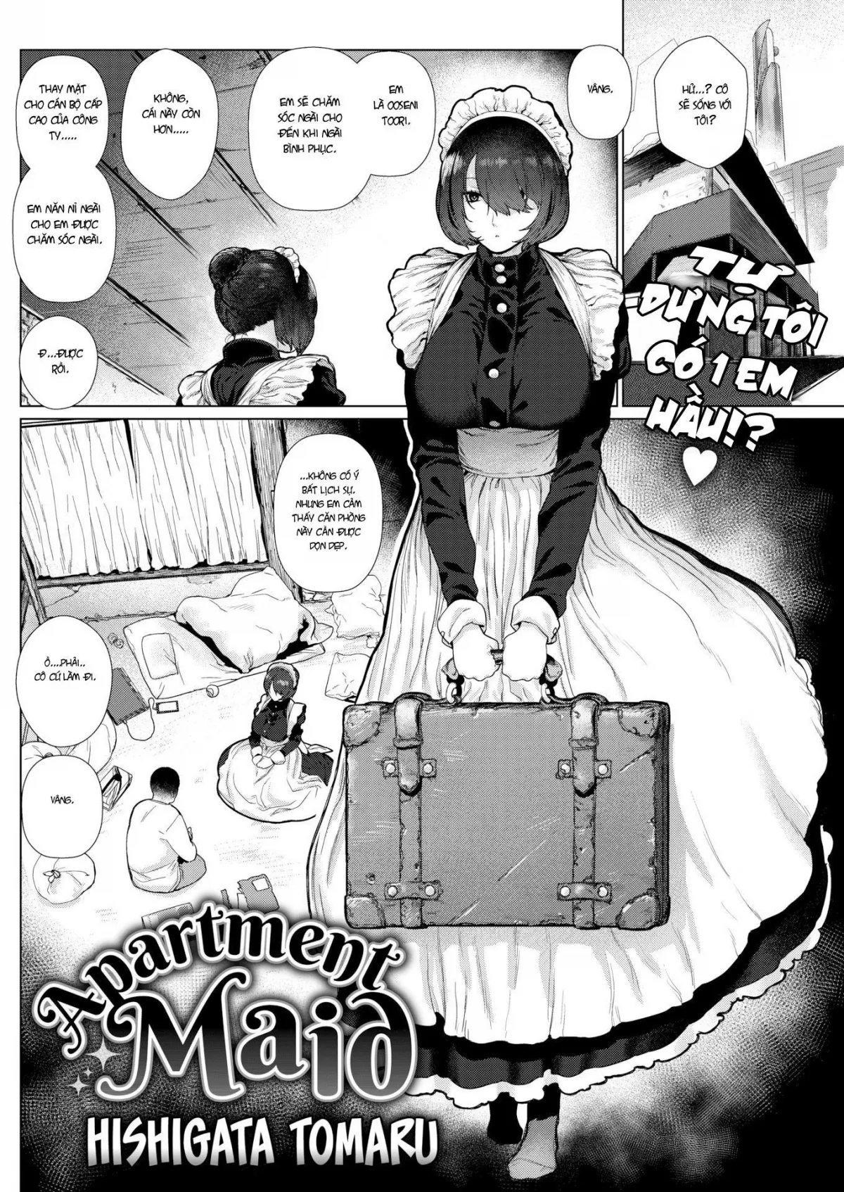 HentaiVN.net - Ảnh 4 - Apartment Maid - Oneshot