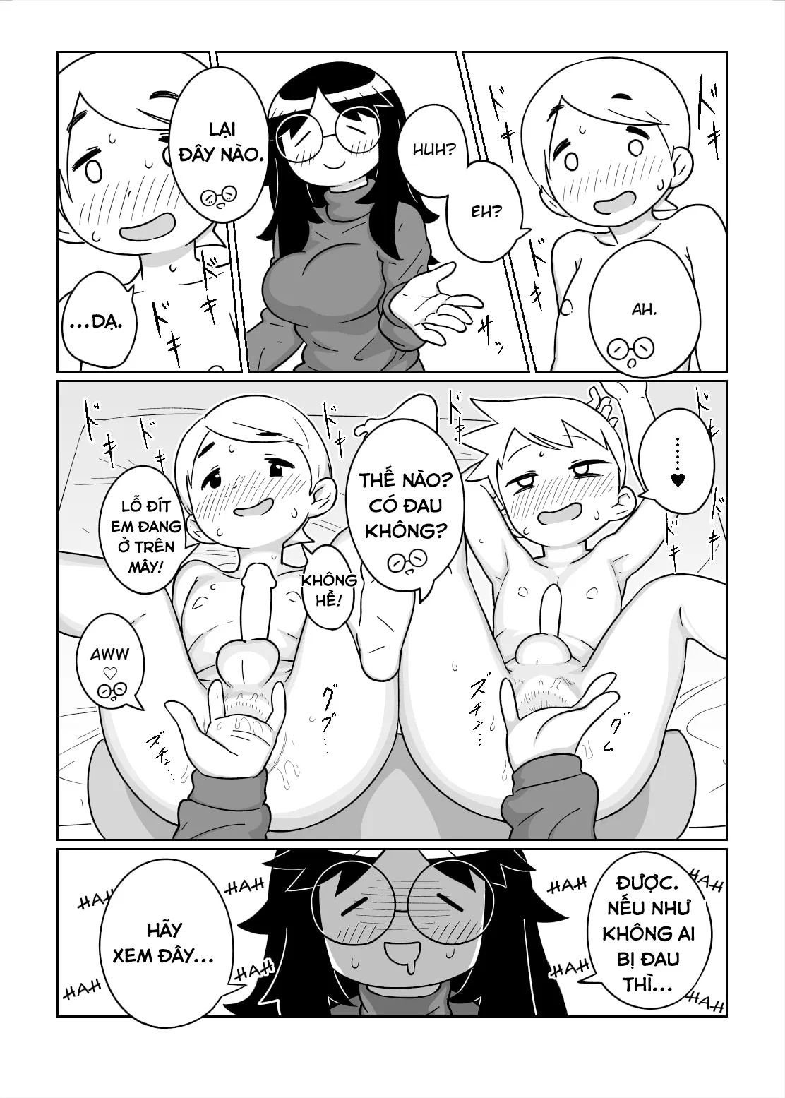 HentaiVN.net - Ảnh 12 - Cỗ máy tử thần [Otomarikai | The Sleepover] - Oneshot