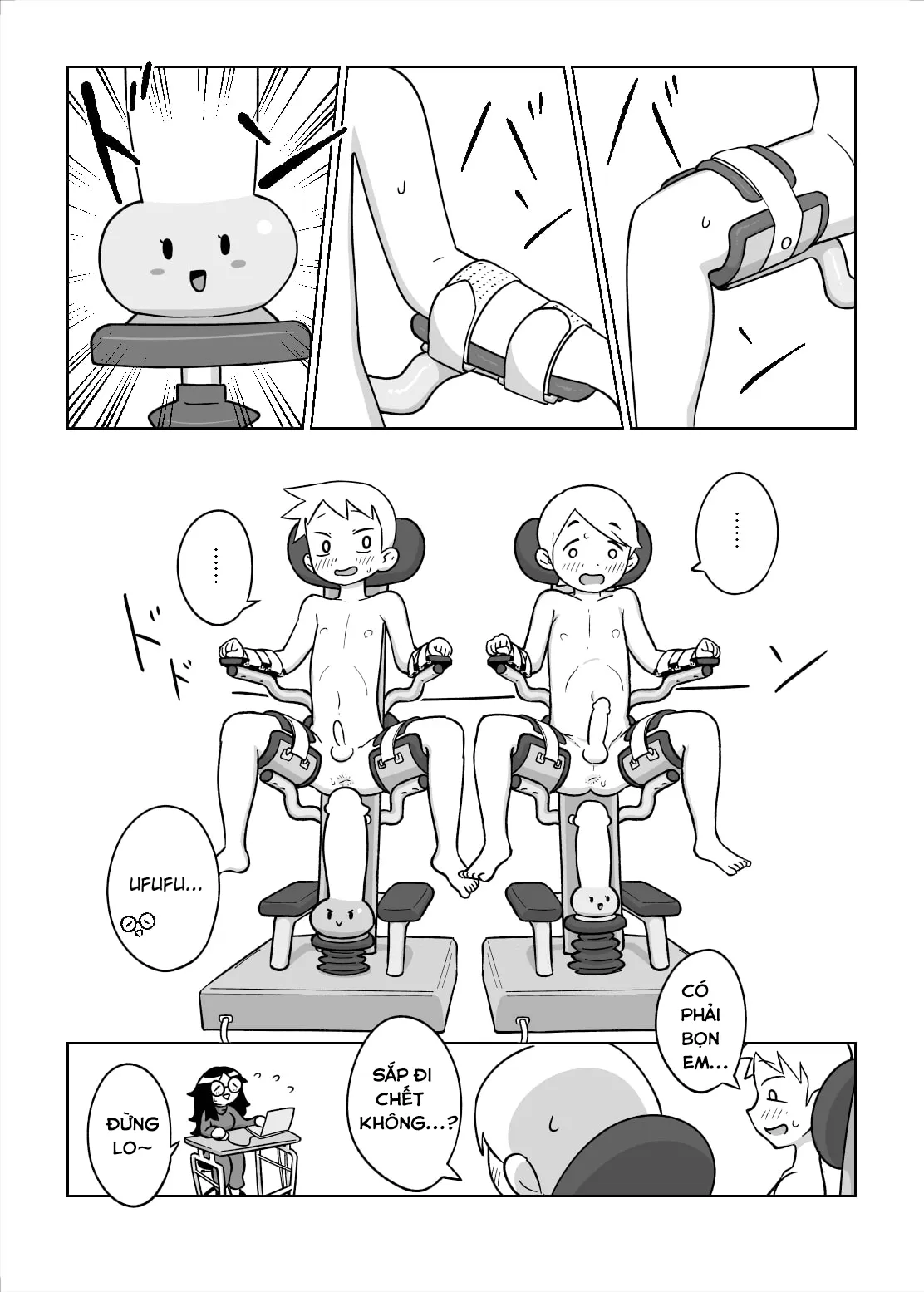 HentaiVN.net - Ảnh 15 - Cỗ máy tử thần [Otomarikai | The Sleepover] - Oneshot