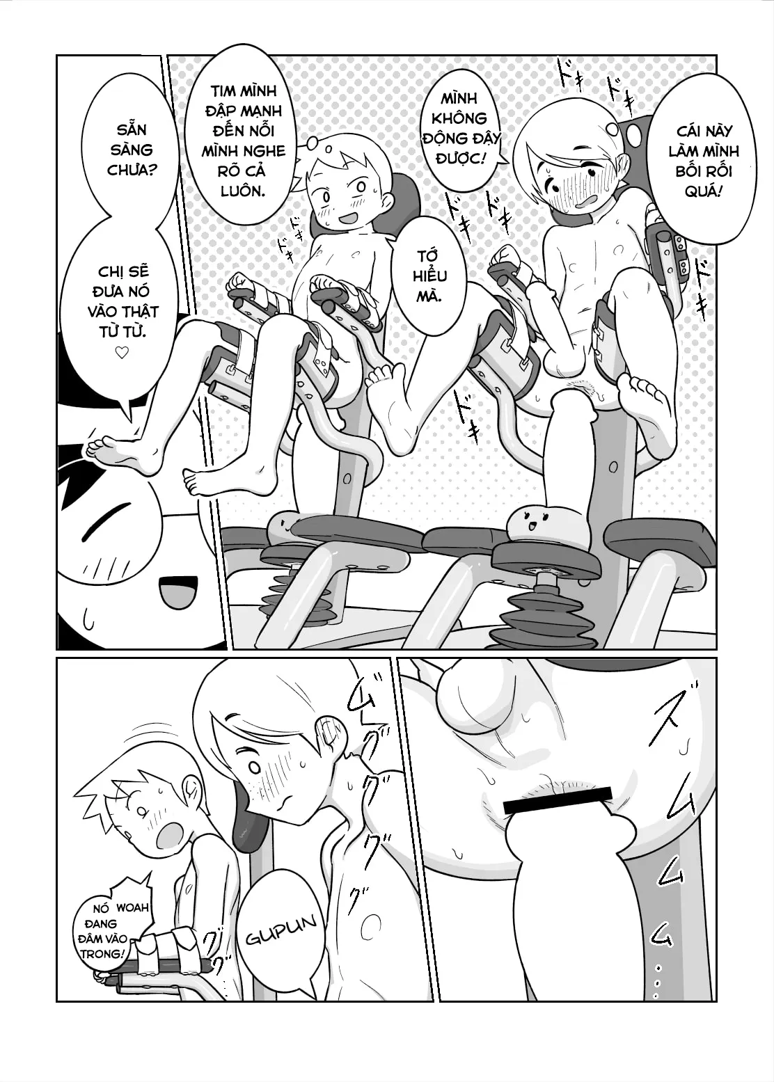 HentaiVN.net - Ảnh 16 - Cỗ máy tử thần [Otomarikai | The Sleepover] - Oneshot