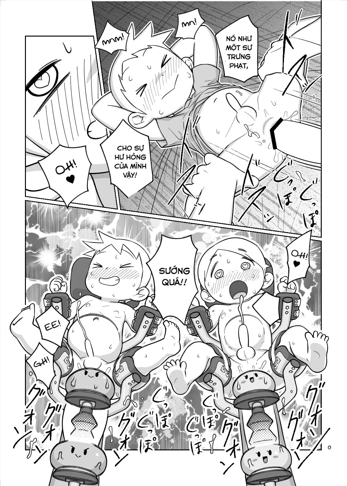 HentaiVN.net - Ảnh 21 - Cỗ máy tử thần [Otomarikai | The Sleepover] - Oneshot