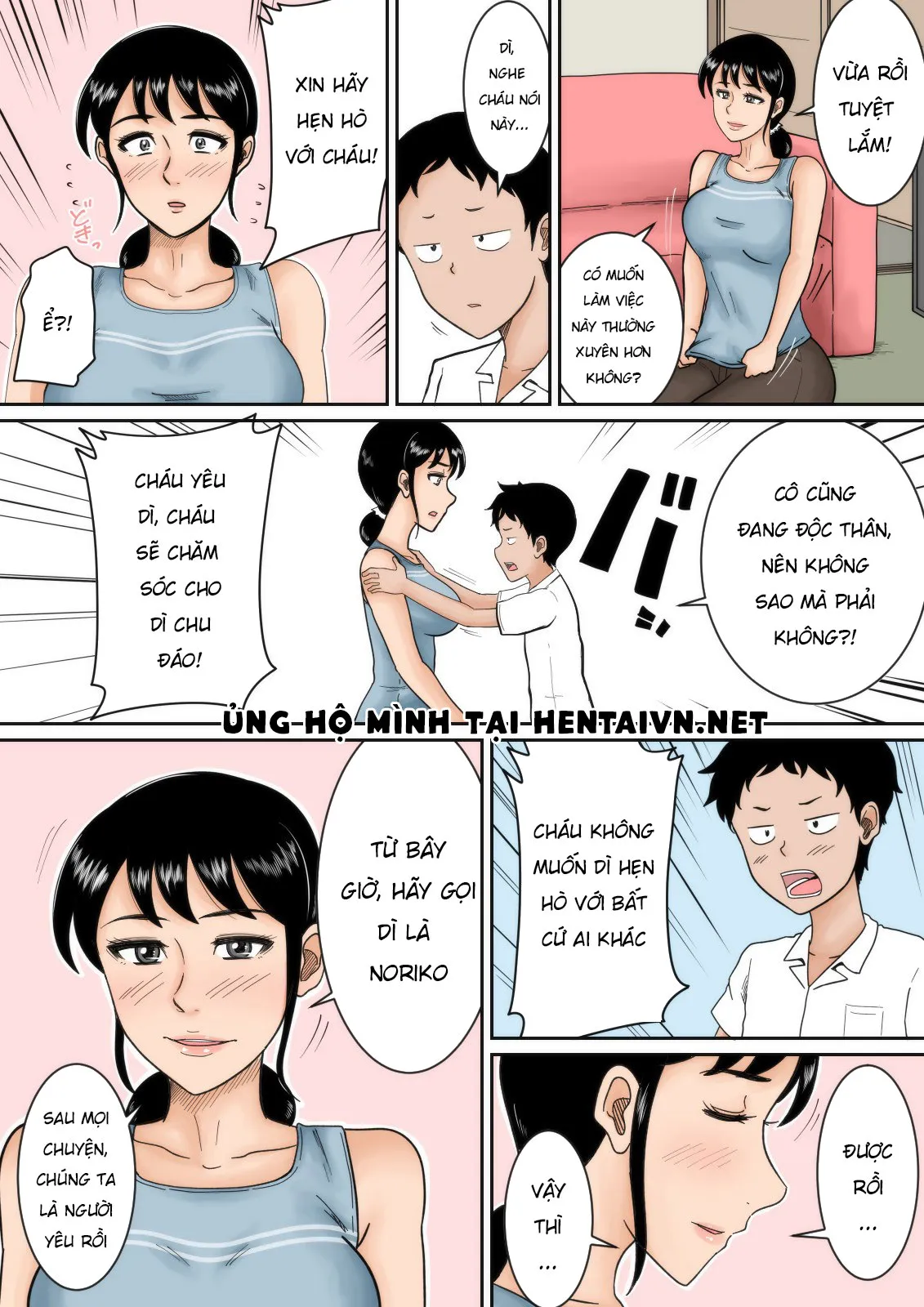 HentaiVN.net - Ảnh 26 - Dì và tôi [Aunt and Me; Boku to Oba] - Oneshot
