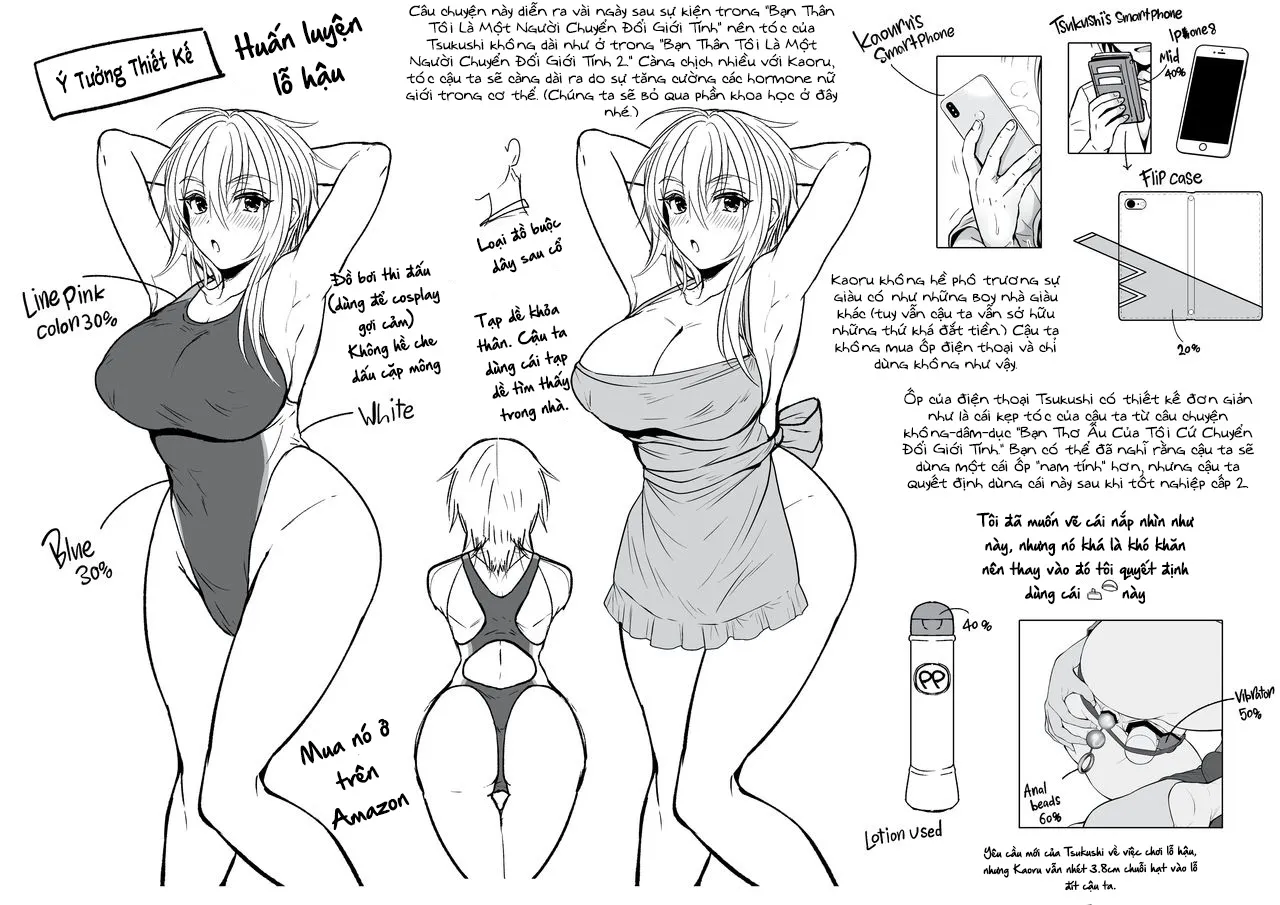 HentaiVN.net - Ảnh 32 - Ore No Shinyuu Wa TS (Seitenka) Taishitsu 1.5 - Oneshot