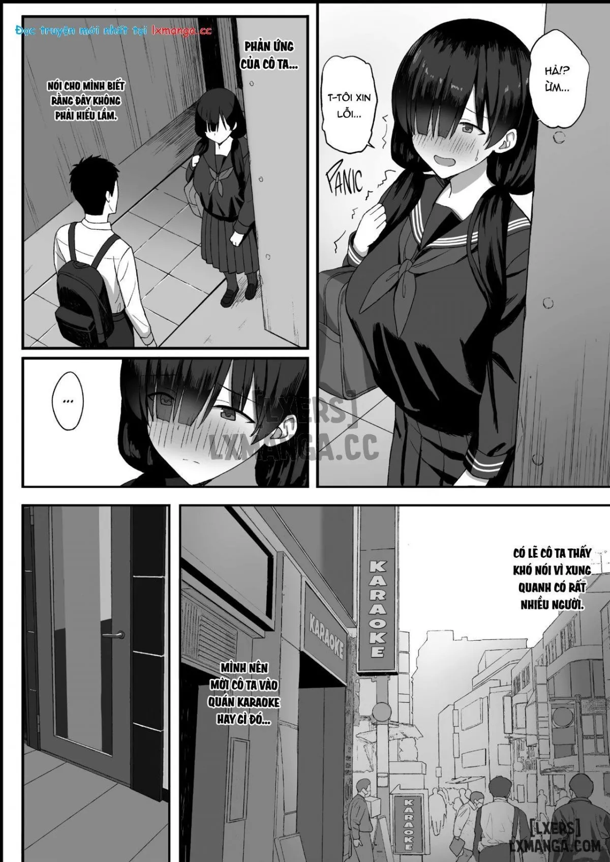 HentaiVN.net - Ảnh 10 - My Big-Boobed Stalker Is Now My Girlfriend - Oneshot