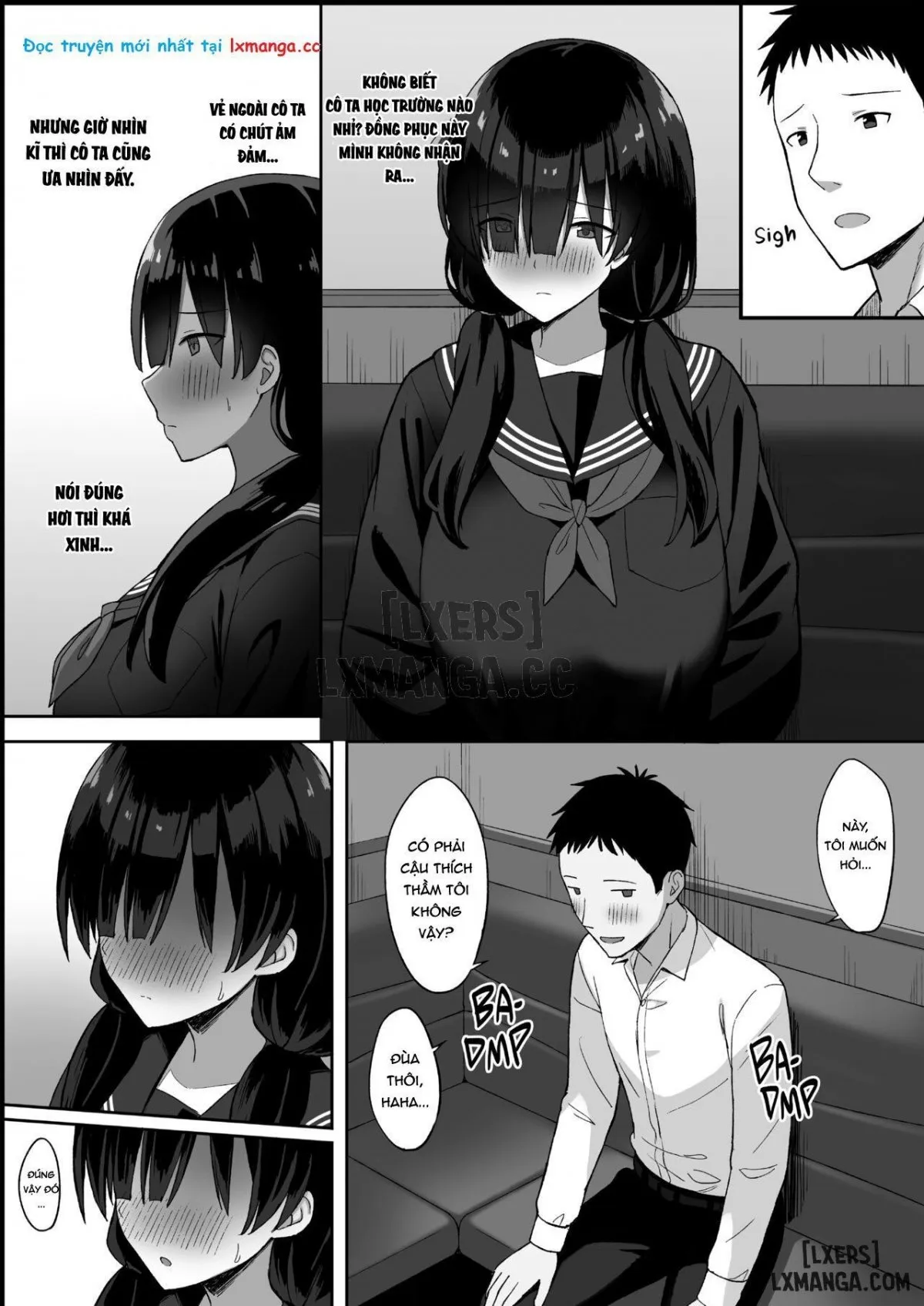 HentaiVN.net - Ảnh 12 - My Big-Boobed Stalker Is Now My Girlfriend - Oneshot