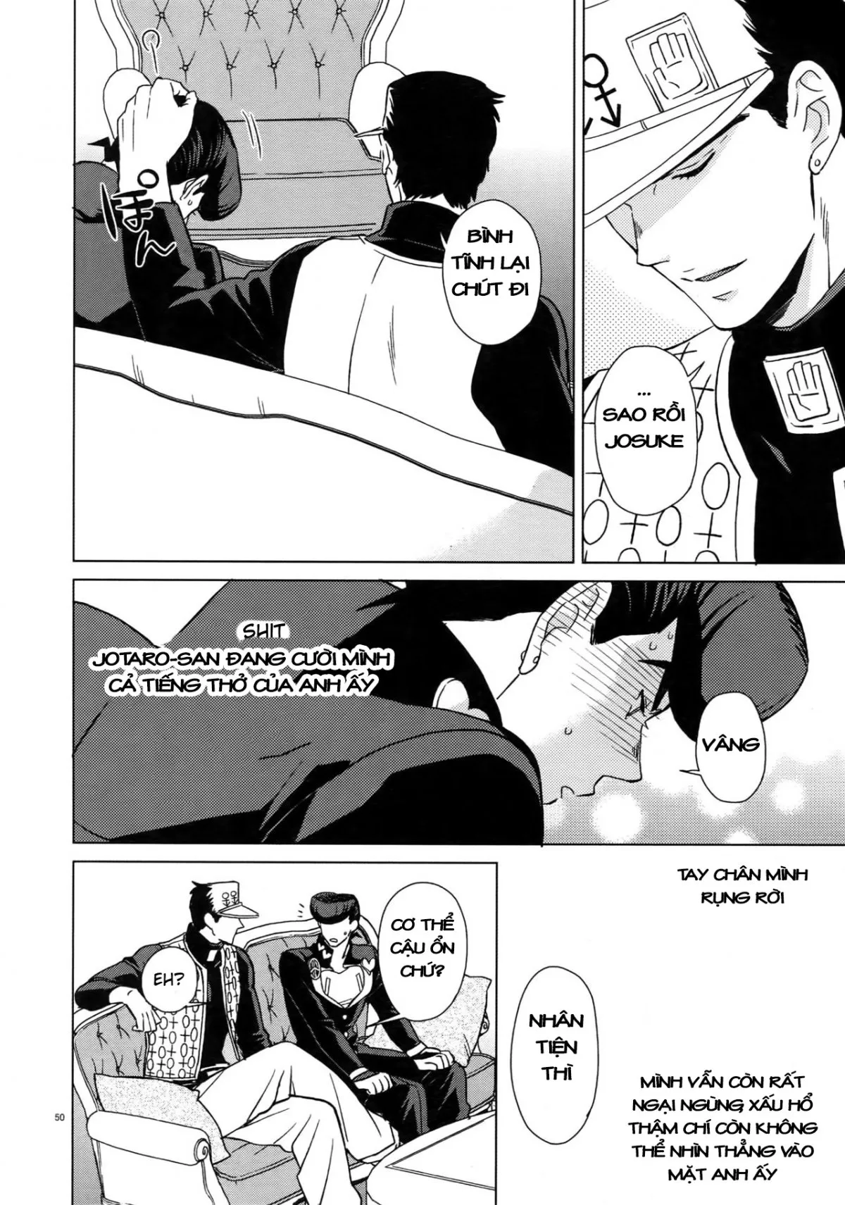 HentaiVN.net - Ảnh 10 - TRSK LOG (JoJo's bizarre adventure) - Chap 2: Please give me one more chance