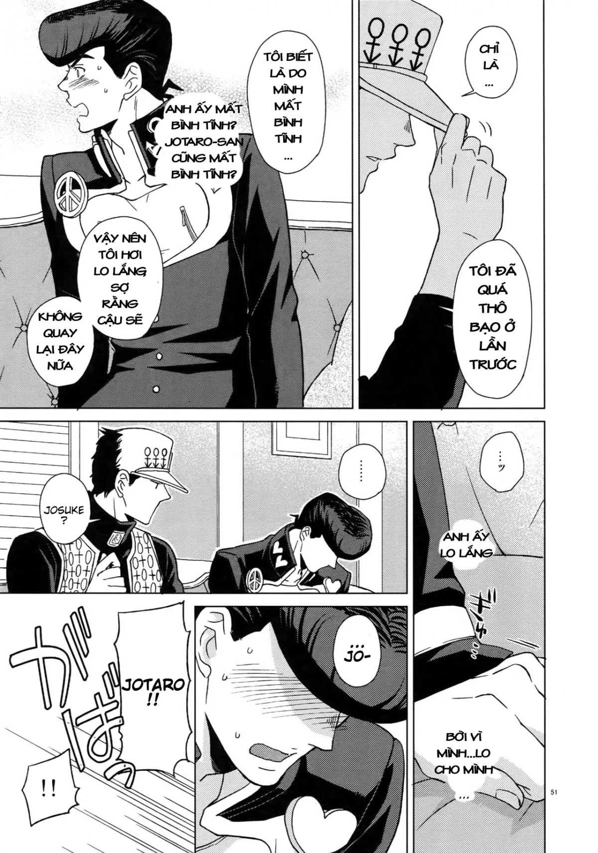 HentaiVN.net - Ảnh 11 - TRSK LOG (JoJo's bizarre adventure) - Chap 2: Please give me one more chance