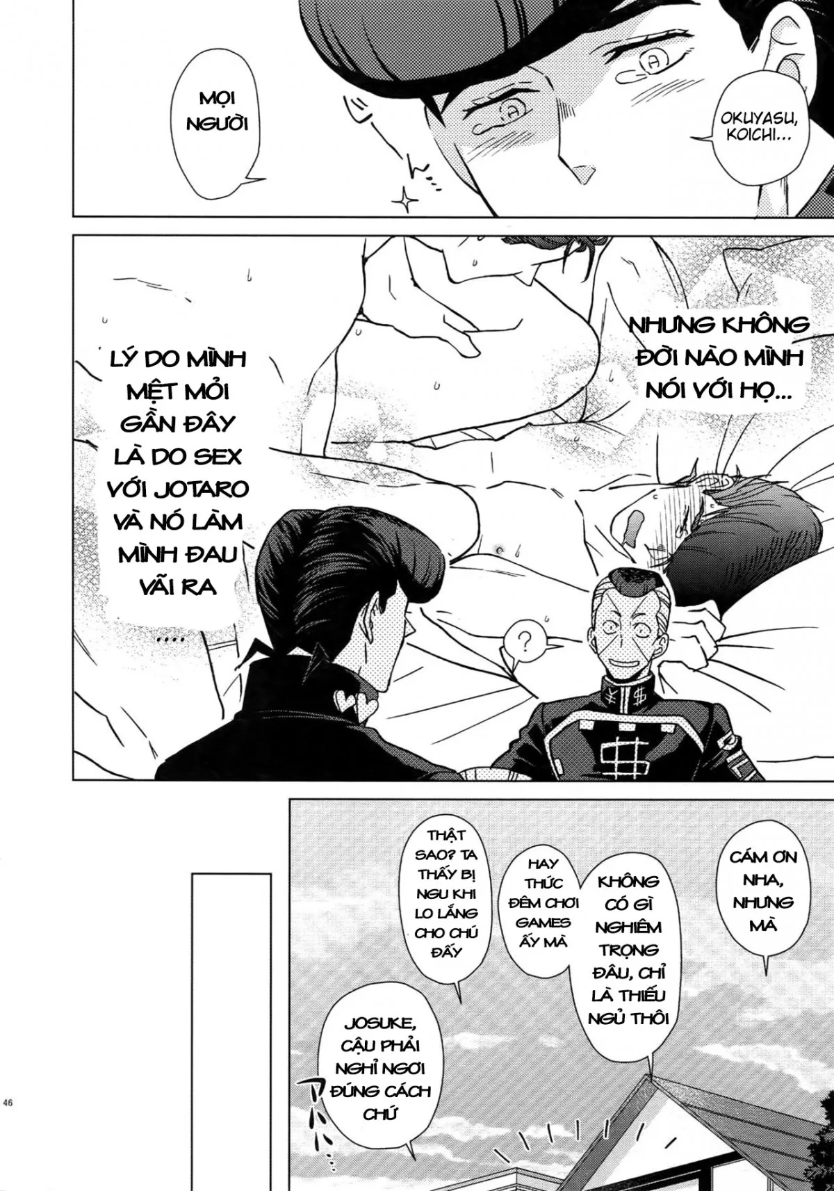 HentaiVN.net - Ảnh 6 - TRSK LOG (JoJo's bizarre adventure) - Chap 2: Please give me one more chance