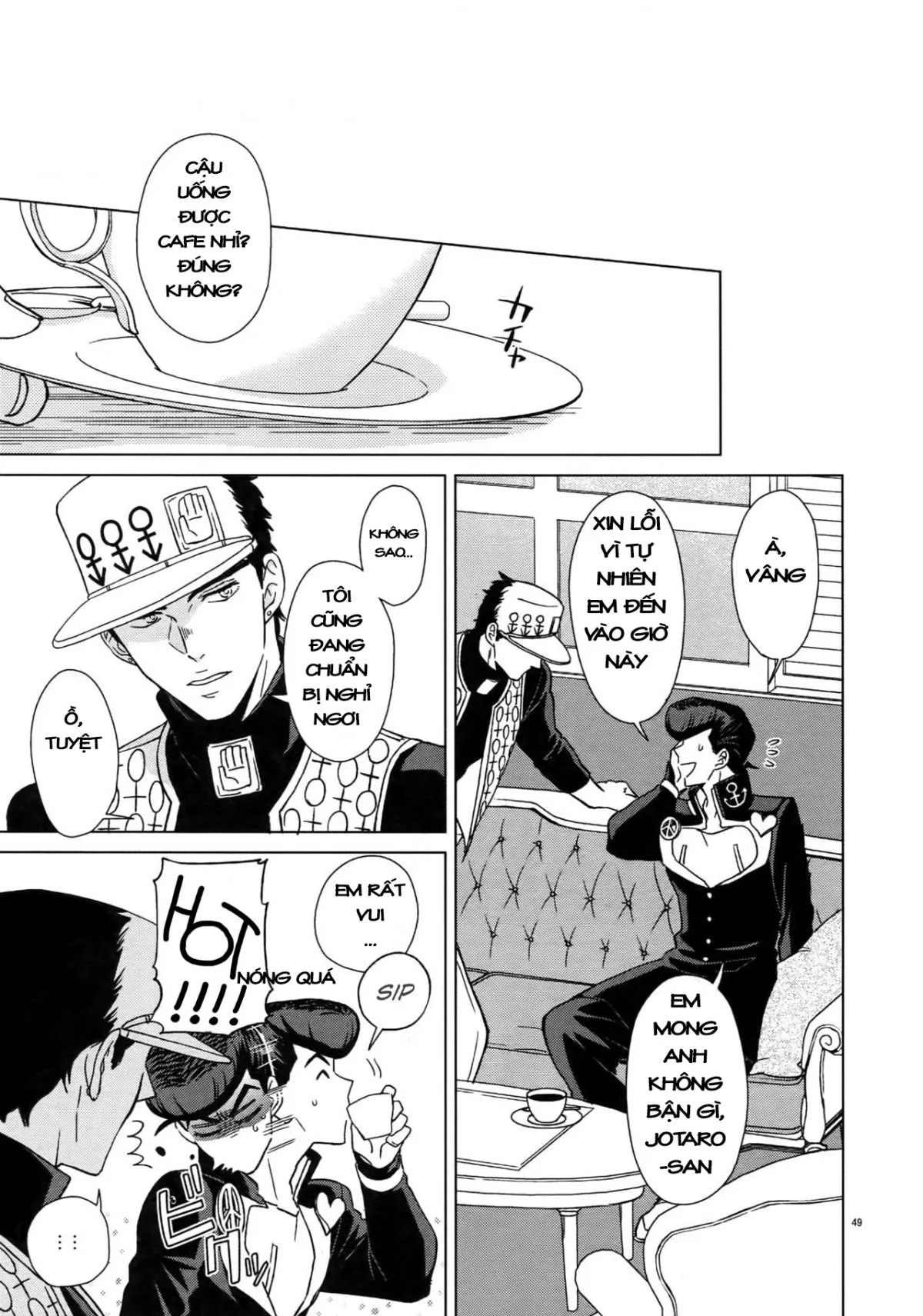 HentaiVN.net - Ảnh 9 - TRSK LOG (JoJo's bizarre adventure) - Chap 2: Please give me one more chance