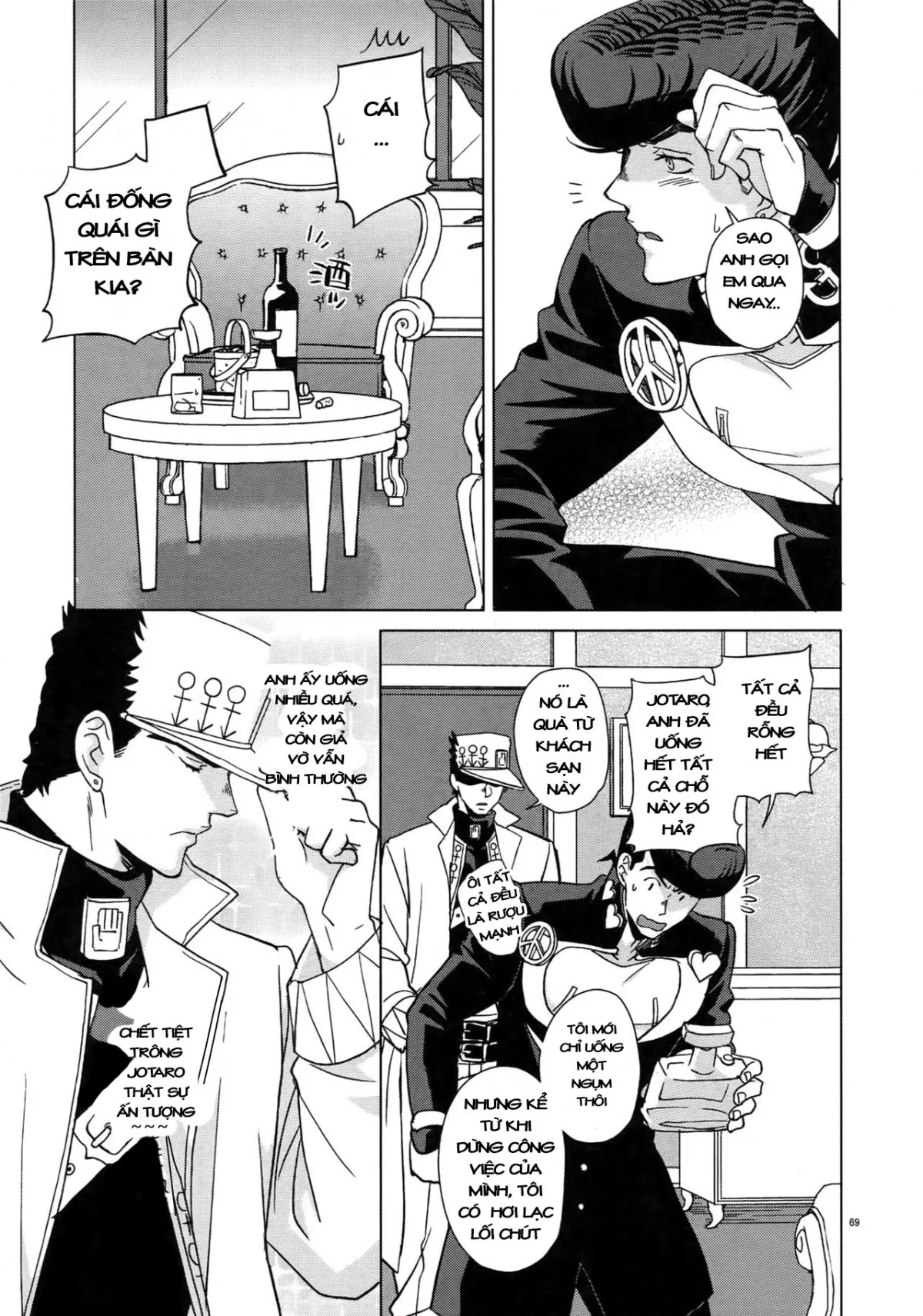 HentaiVN.net - Ảnh 8 - TRSK LOG (JoJo's bizarre adventure) - Chap 3: Deisui Paradox