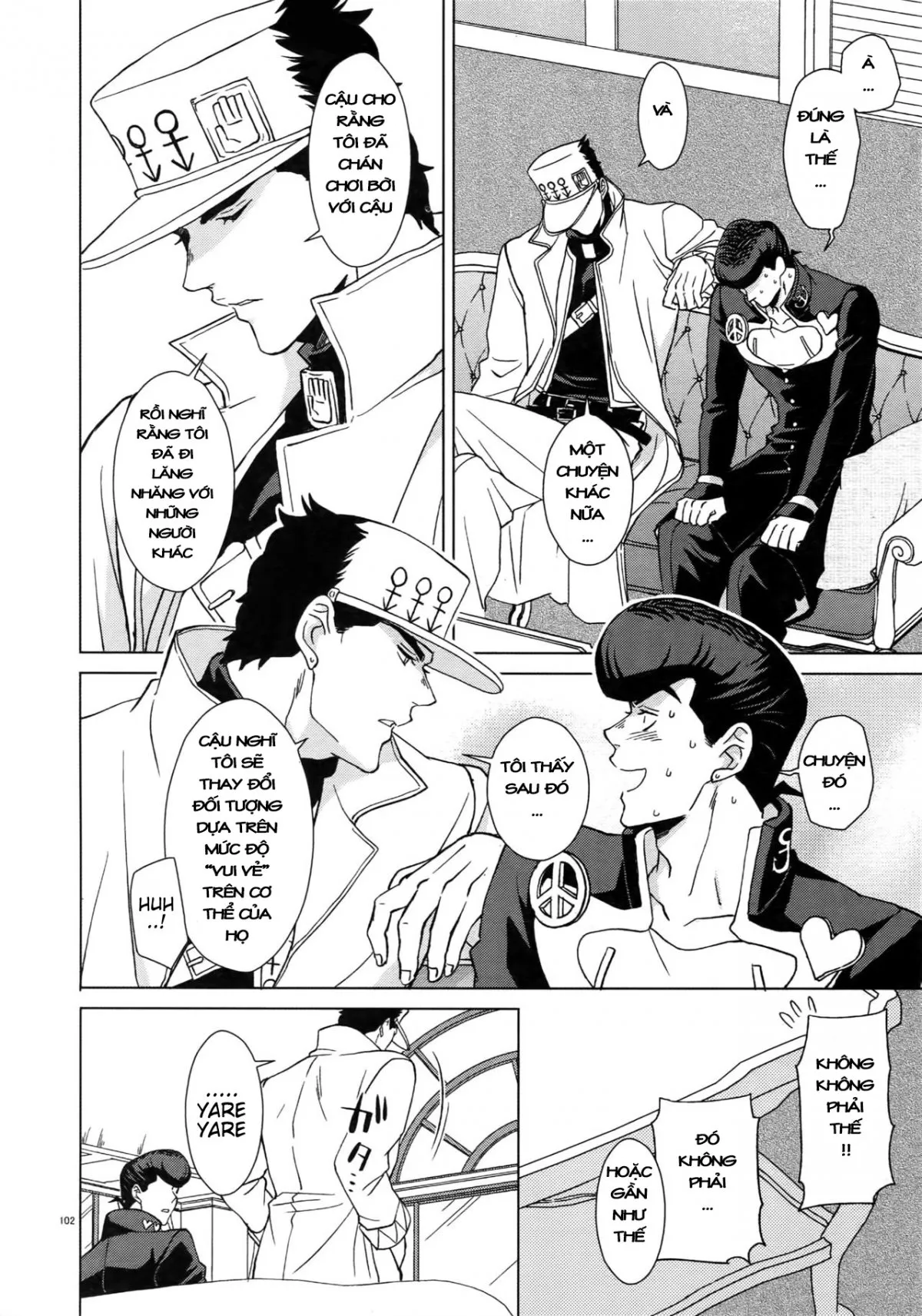 HentaiVN.net - Ảnh 17 - TRSK LOG (JoJo's bizarre adventure) - Chap 4: Melancholy of Josuke