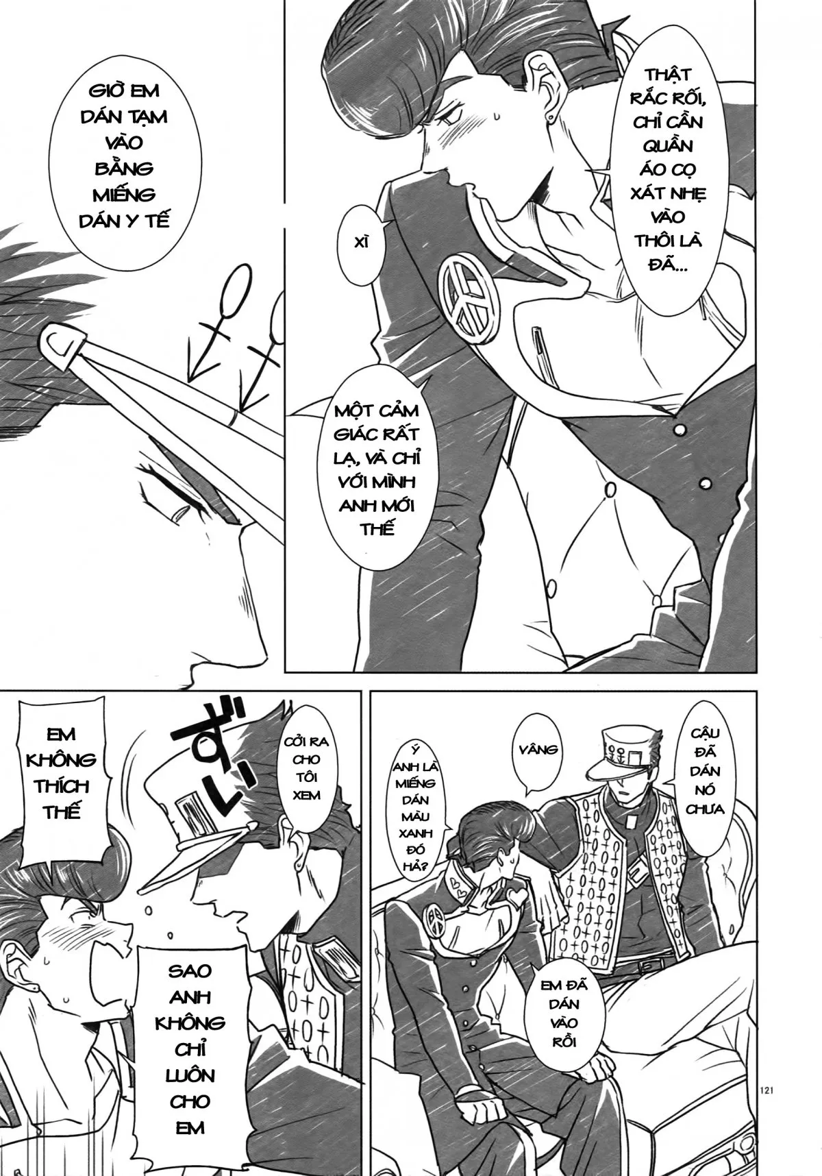 HentaiVN.net - Ảnh 7 - TRSK LOG (JoJo's bizarre adventure) - Chap 5: Melancholy of Josuke 2