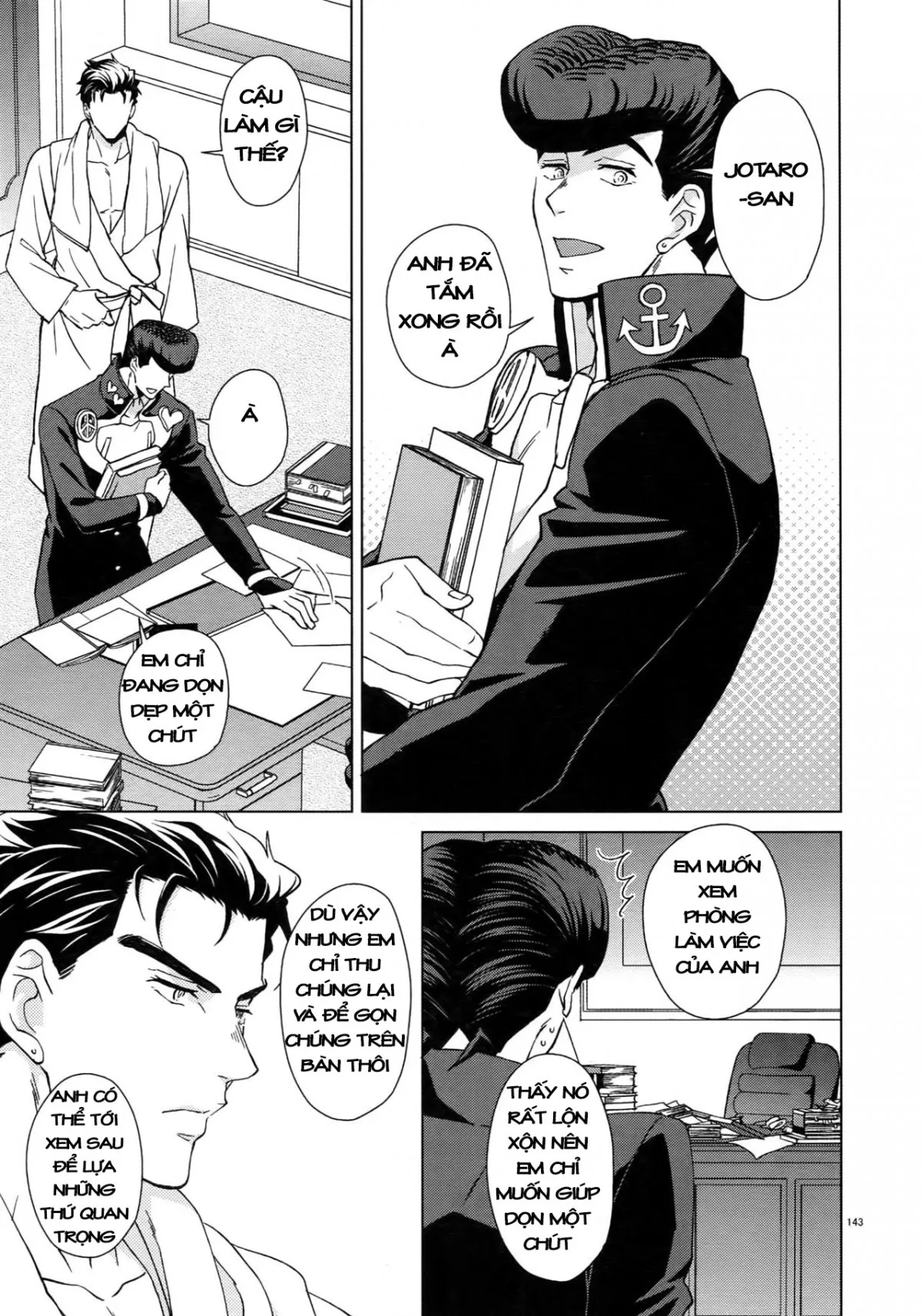 HentaiVN.net - Ảnh 13 - TRSK LOG (JoJo's bizarre adventure) - Chap 6: Shounen Kaika