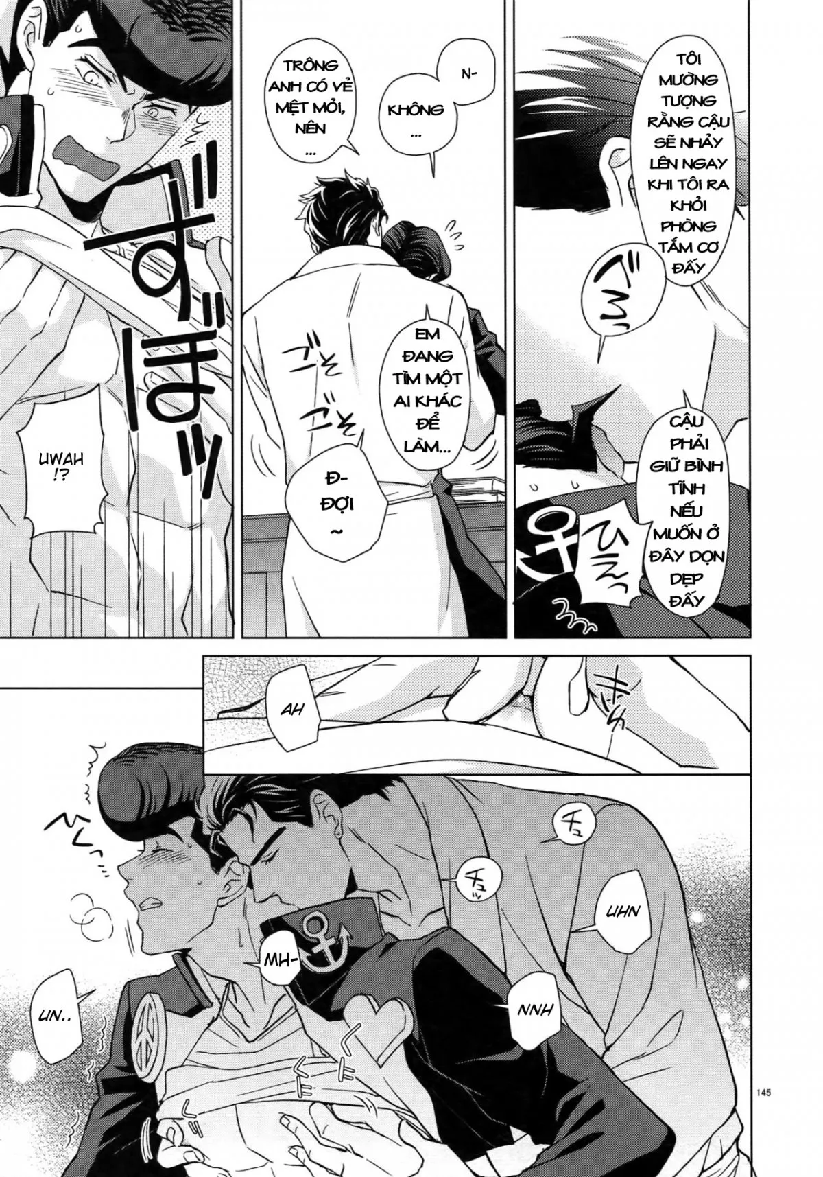 HentaiVN.net - Ảnh 15 - TRSK LOG (JoJo's bizarre adventure) - Chap 6: Shounen Kaika