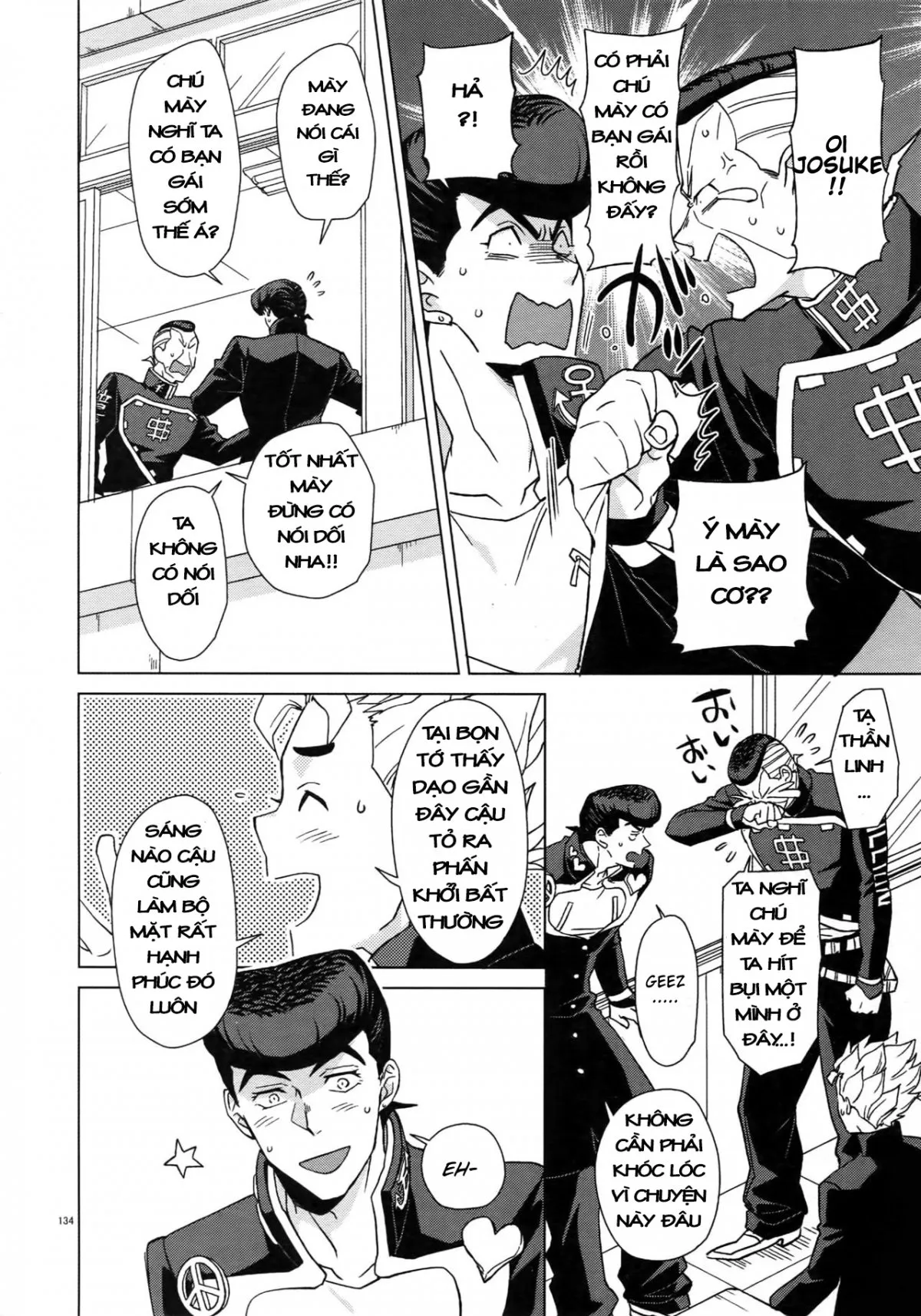 HentaiVN.net - Ảnh 4 - TRSK LOG (JoJo's bizarre adventure) - Chap 6: Shounen Kaika