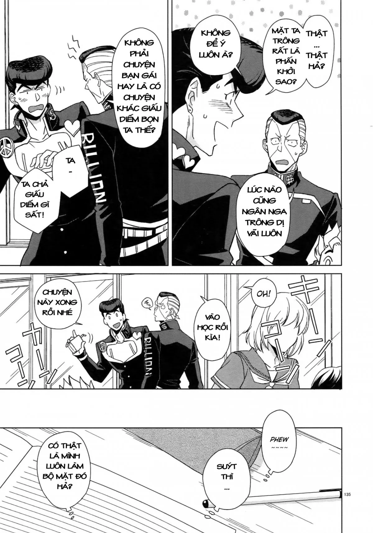 HentaiVN.net - Ảnh 5 - TRSK LOG (JoJo's bizarre adventure) - Chap 6: Shounen Kaika