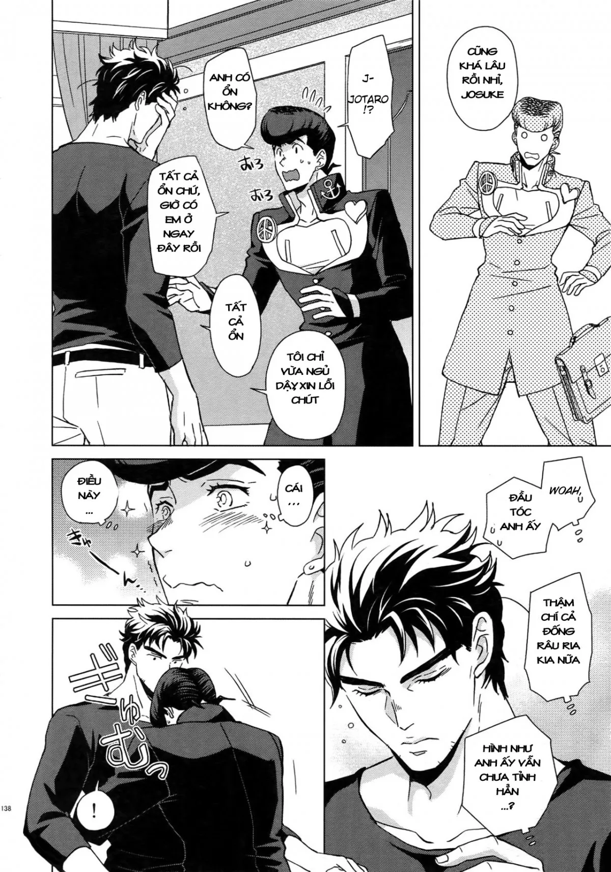 HentaiVN.net - Ảnh 8 - TRSK LOG (JoJo's bizarre adventure) - Chap 6: Shounen Kaika