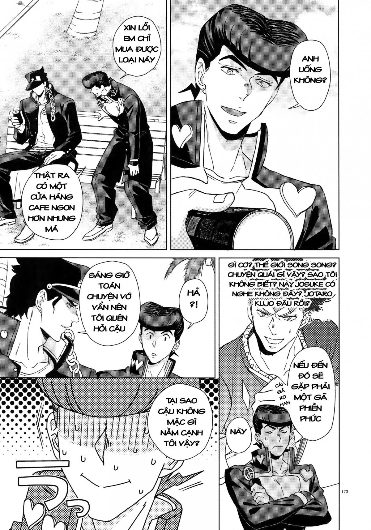 HentaiVN.net - Ảnh 17 - TRSK LOG (JoJo's bizarre adventure) - Chap 7: I wanna be with you