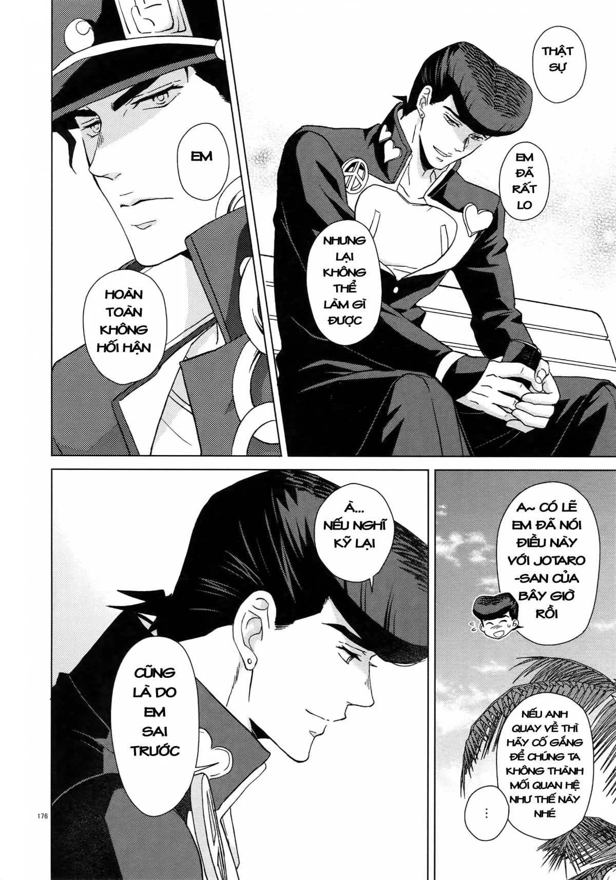 HentaiVN.net - Ảnh 20 - TRSK LOG (JoJo's bizarre adventure) - Chap 7: I wanna be with you